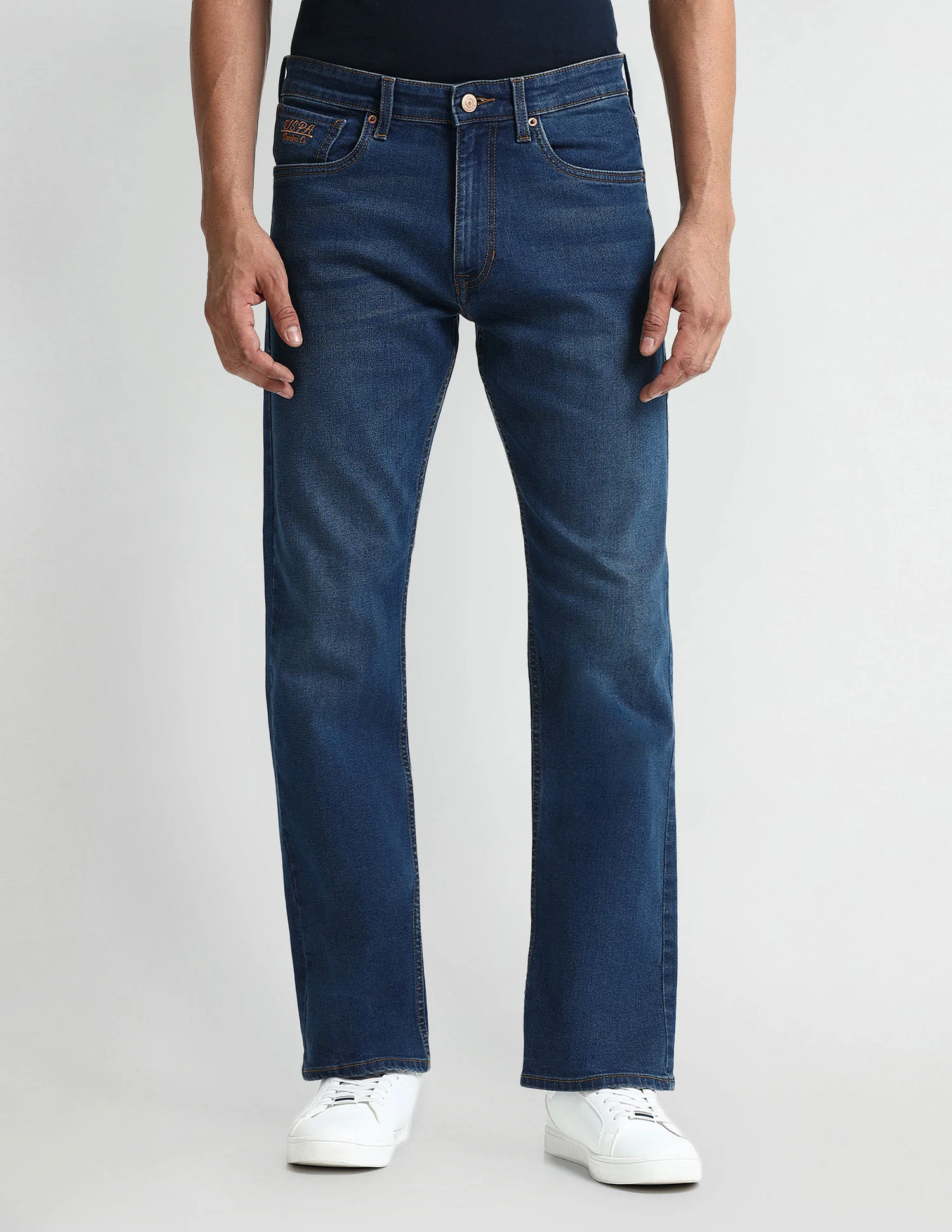 Connor Bootcut Blue Jeans - Image 6