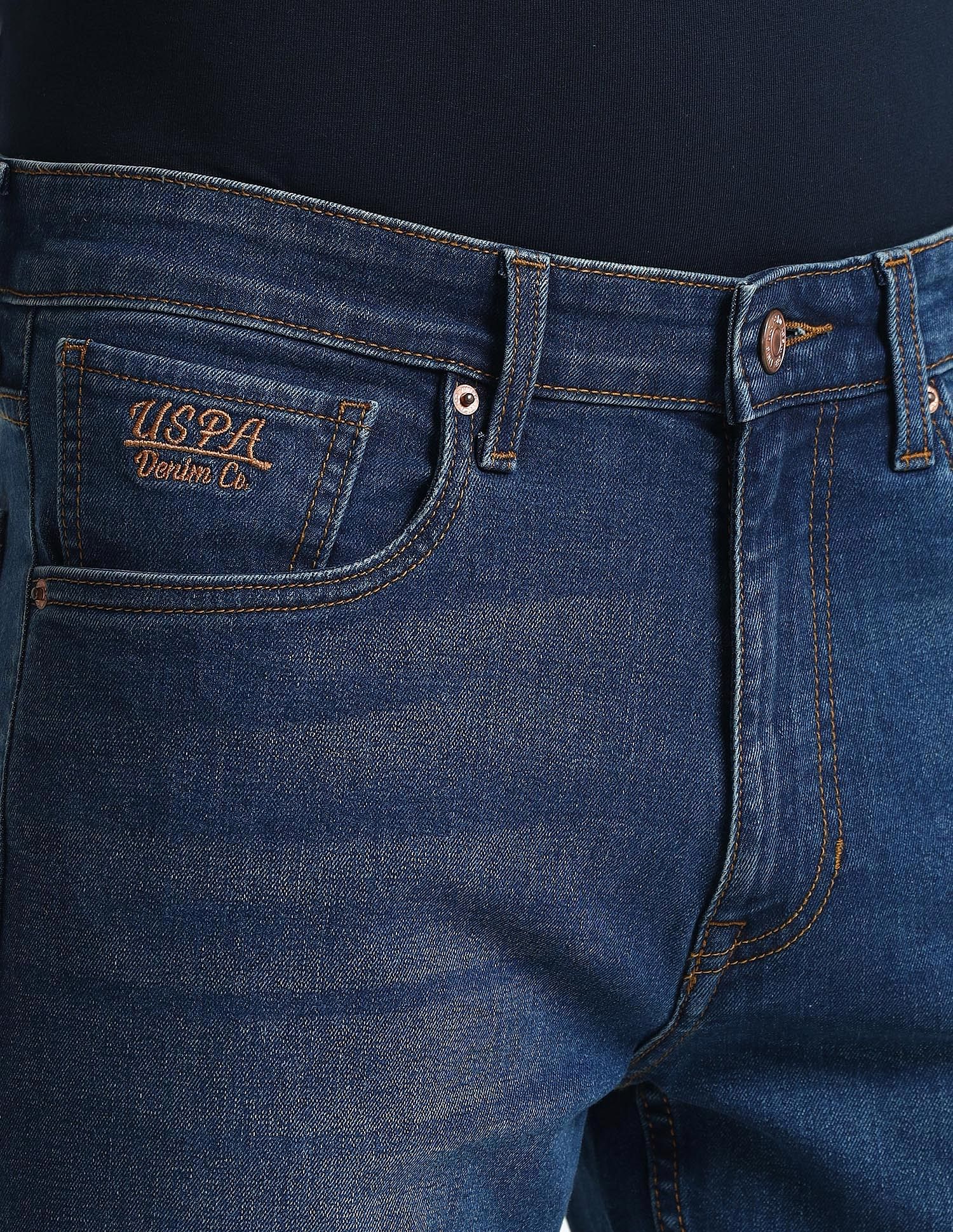 Connor Bootcut Blue Jeans - Image 7
