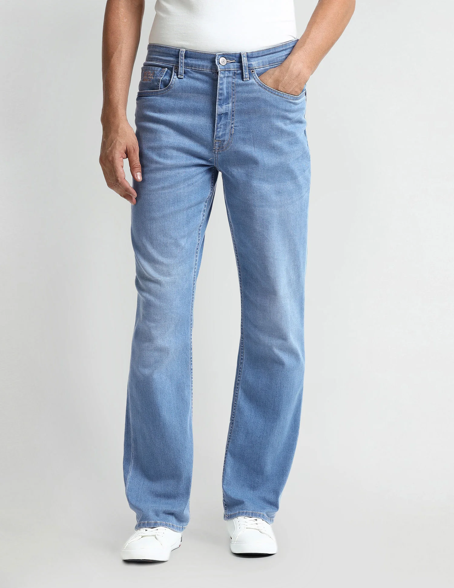 Connor Bootcut Blue Jeans