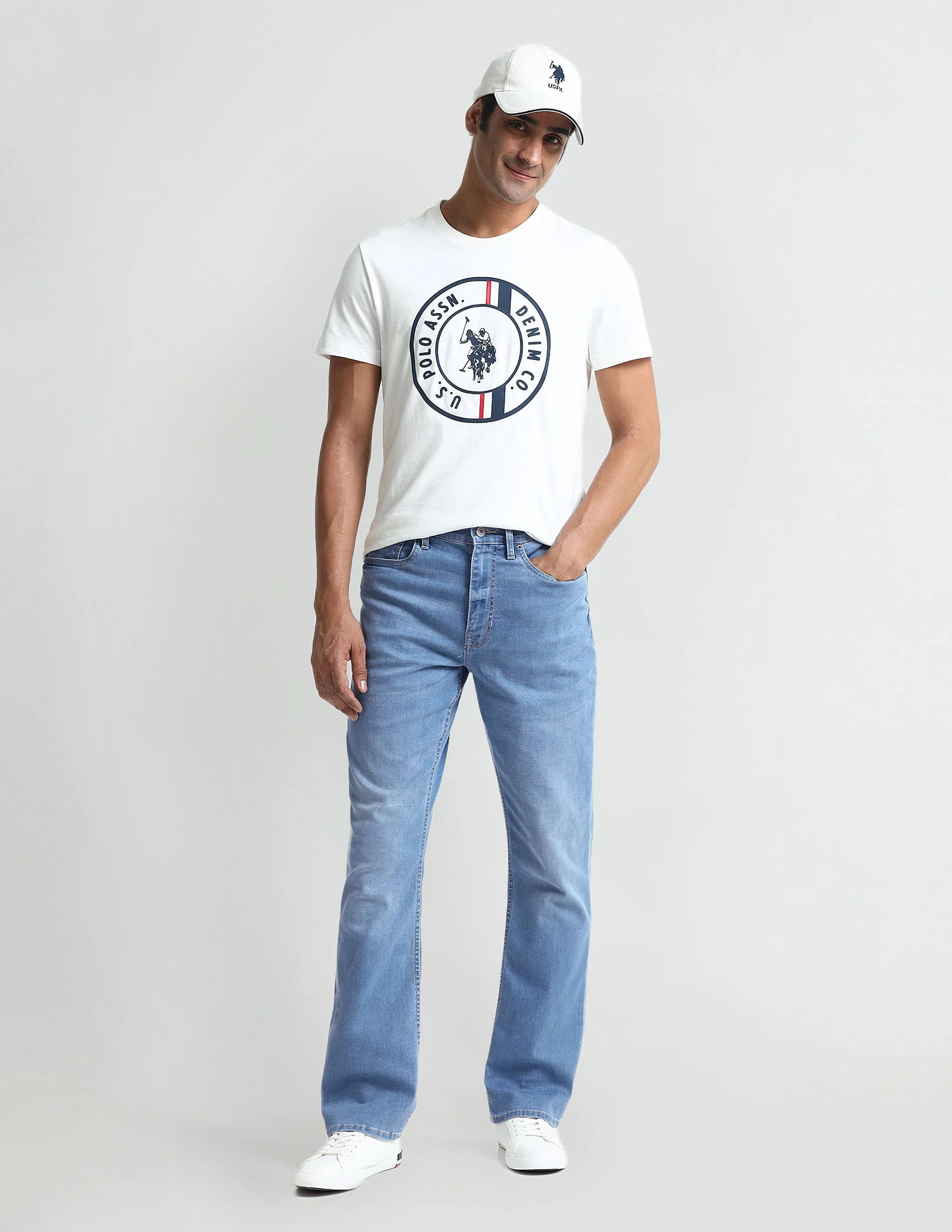 Connor Bootcut Blue Jeans - Image 3