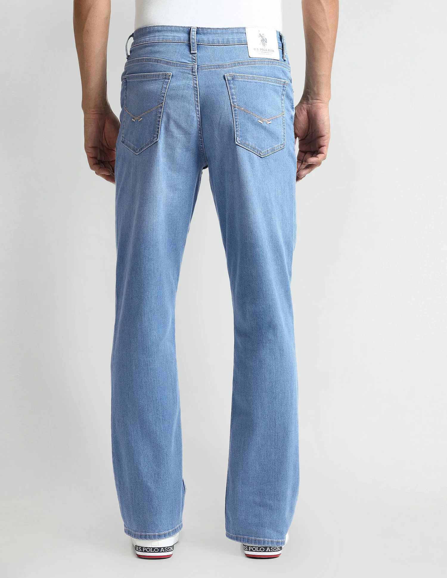 Connor Bootcut Blue Jeans - Image 5