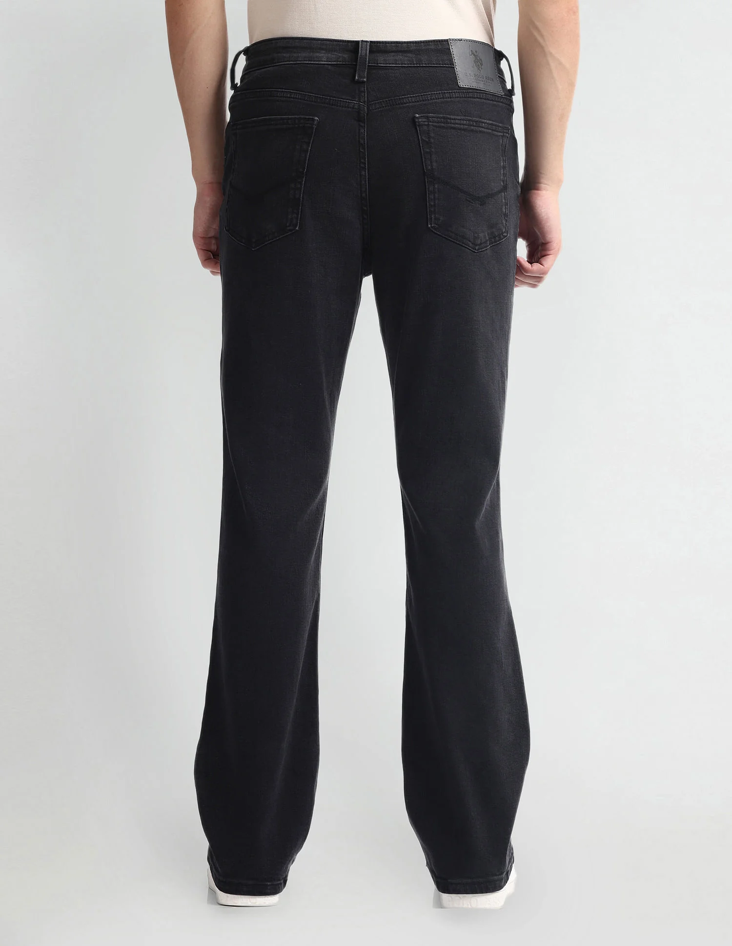 Connor Bootcut Fit Black Jeans - Image 5