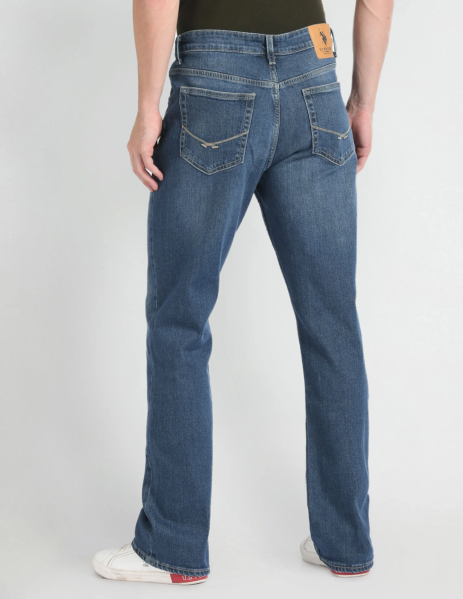 Connor Bootcut Fit Blue Jeans - Image 5