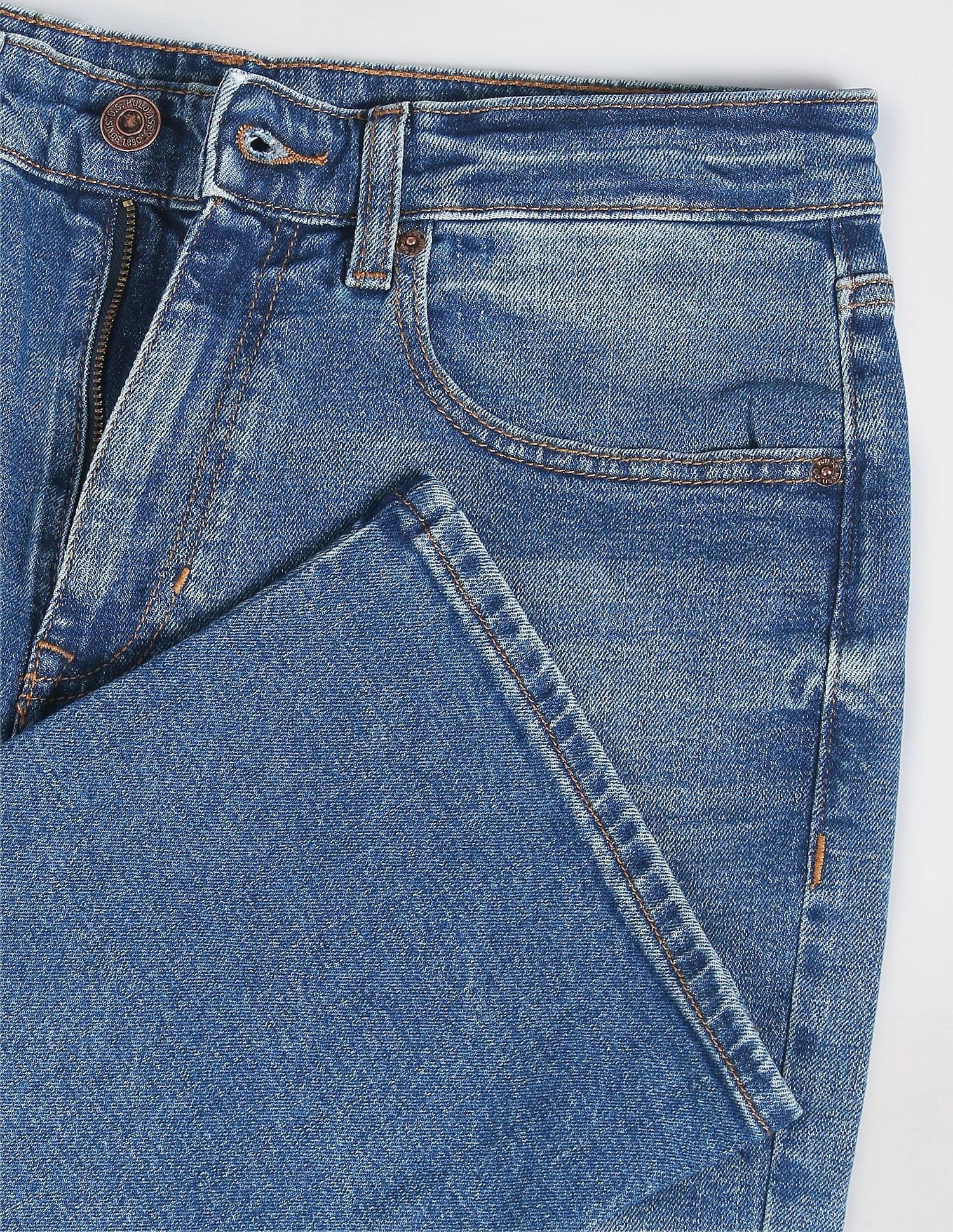 Connor Bootcut Fit Blue Jeans - Image 2