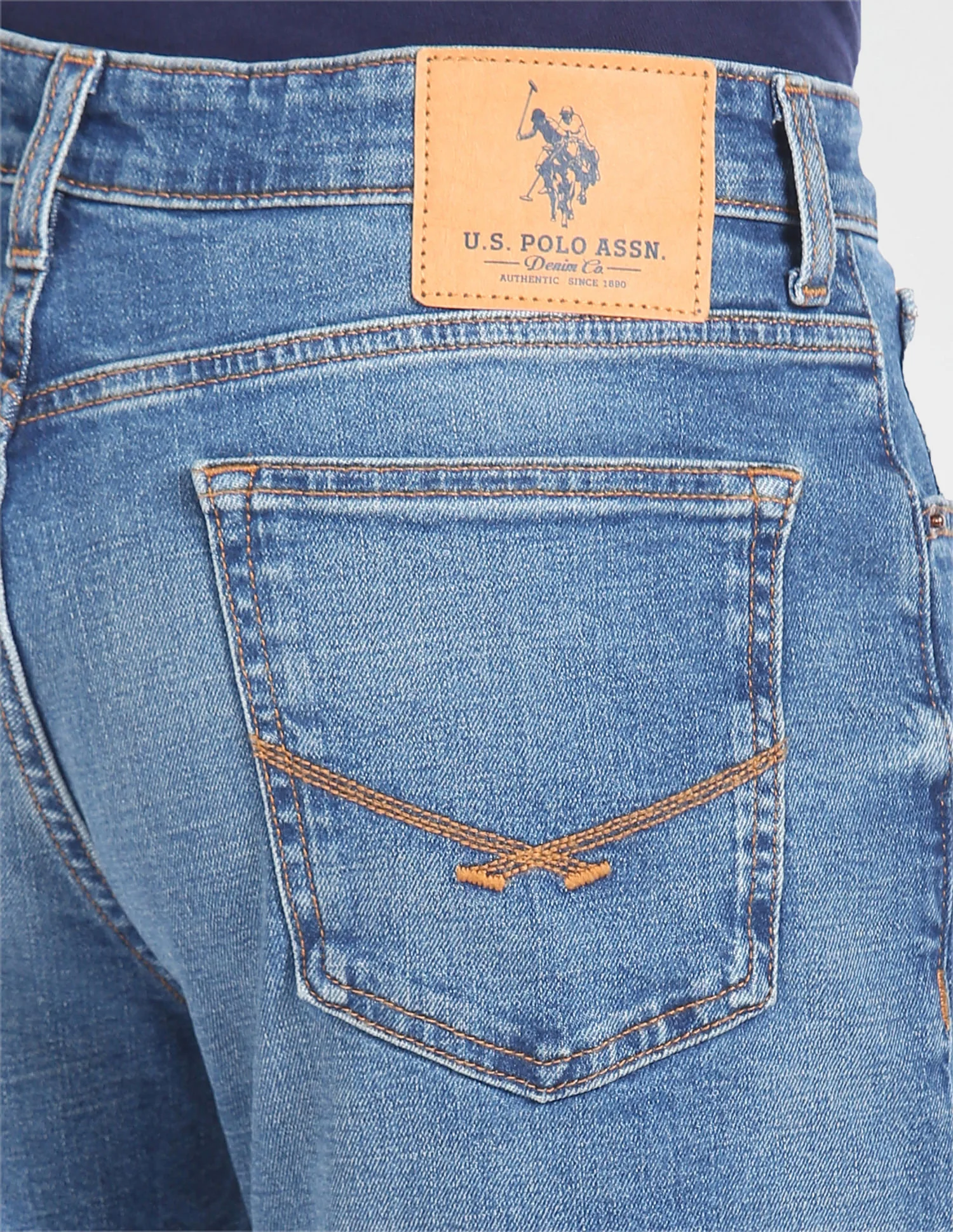 Connor Bootcut Fit Blue Jeans - Image 7