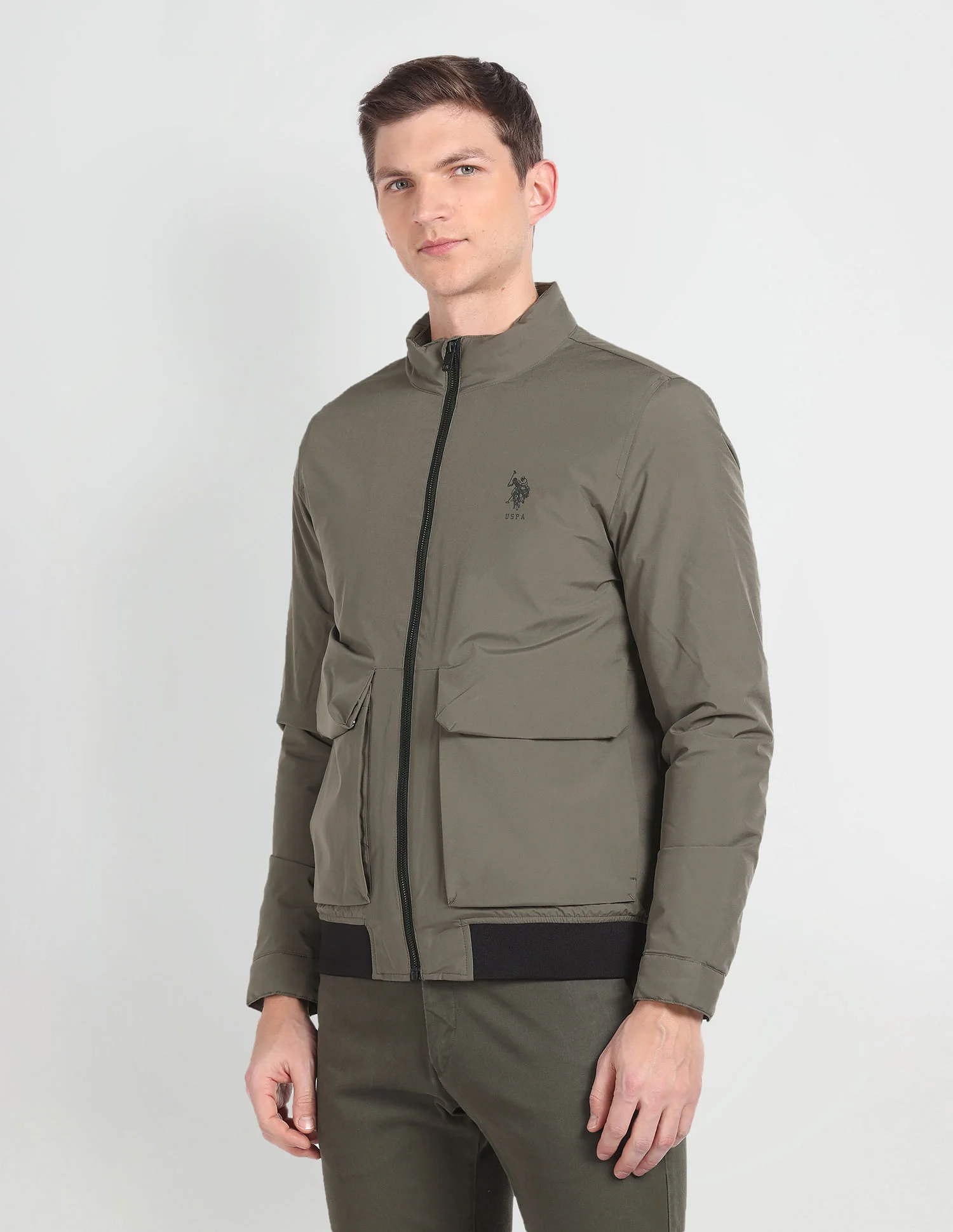 Contrast Hem Lightweight Jacket - Image 4