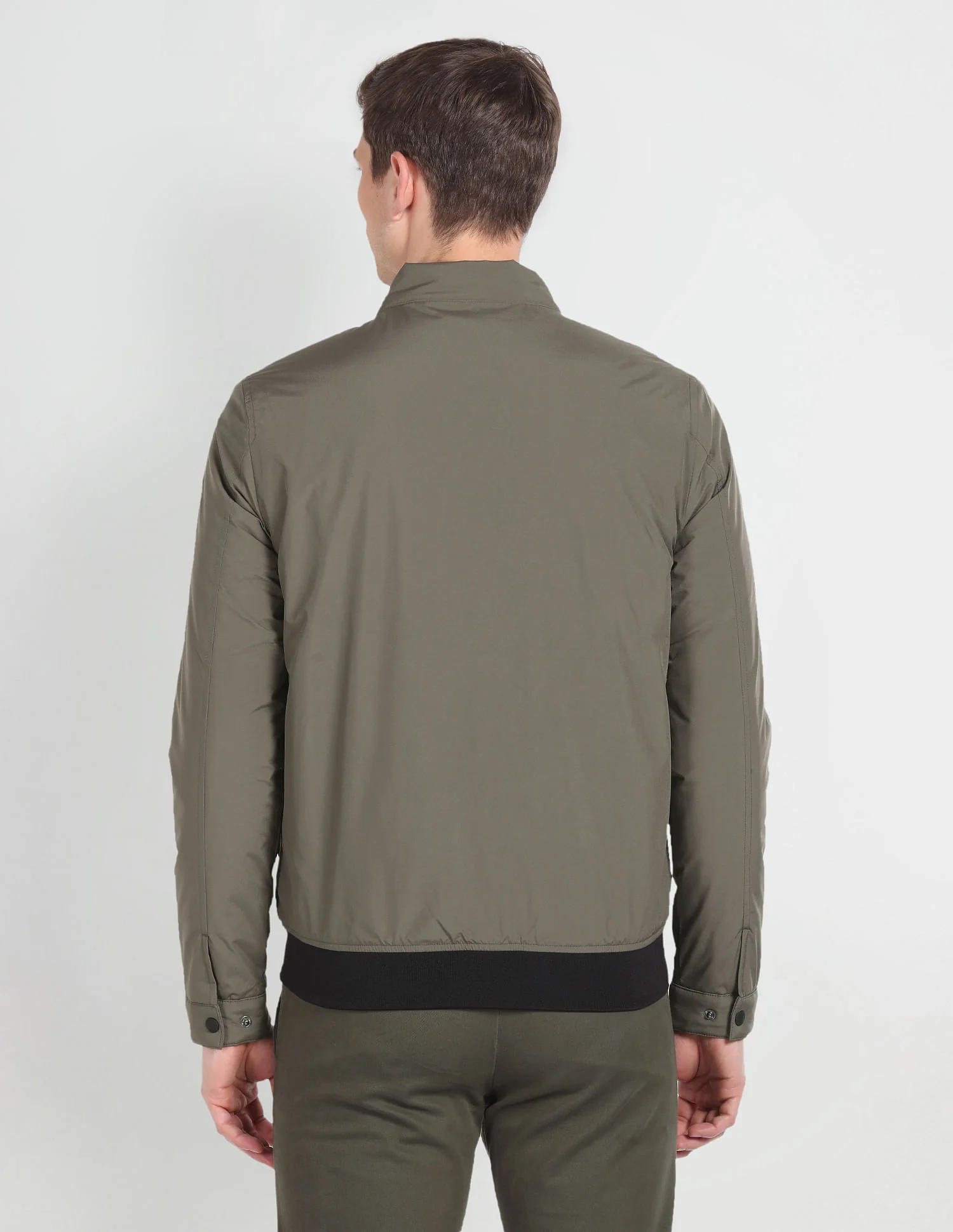 Contrast Hem Lightweight Jacket - Image 5