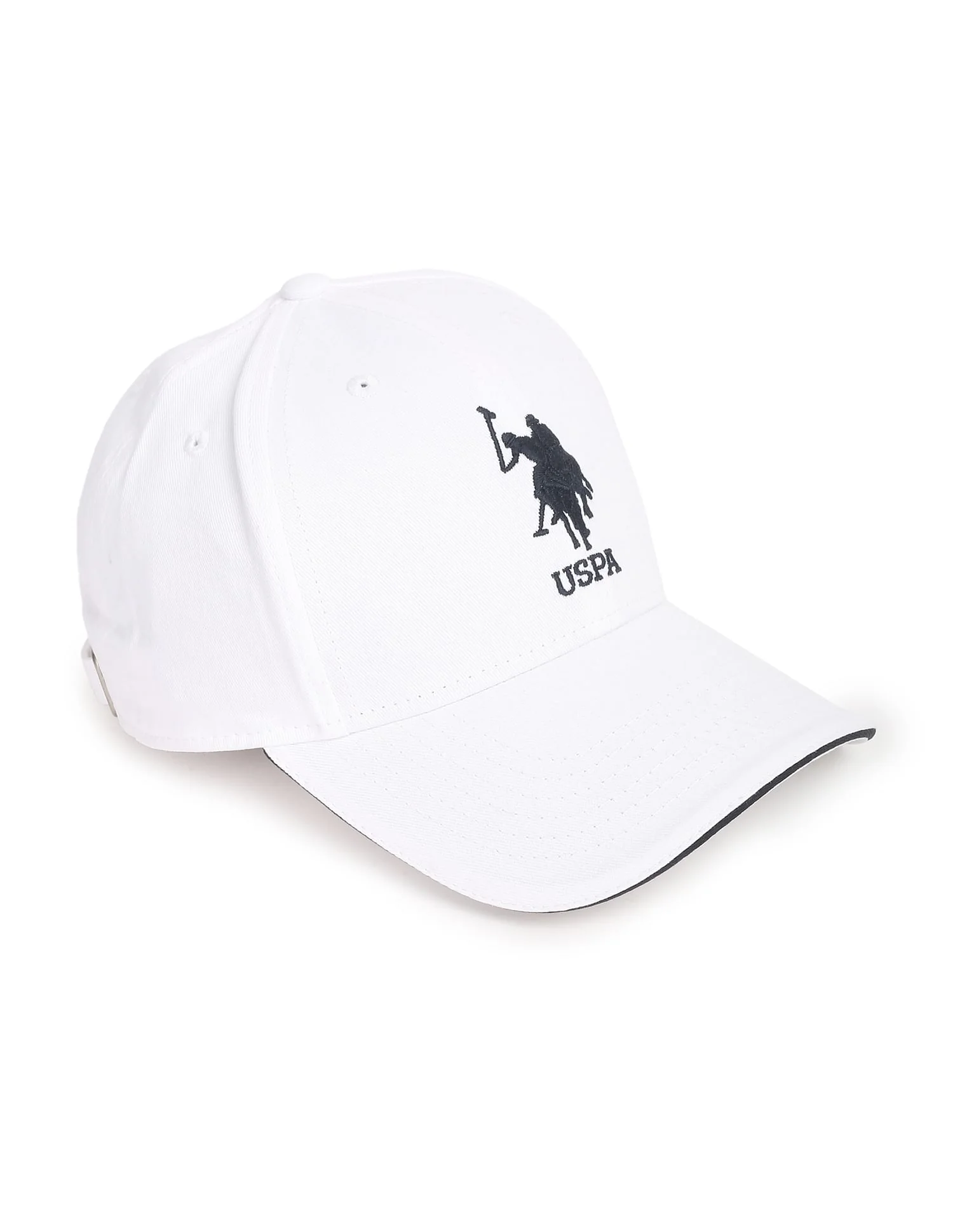 Contrast Logo Cotton Cap
