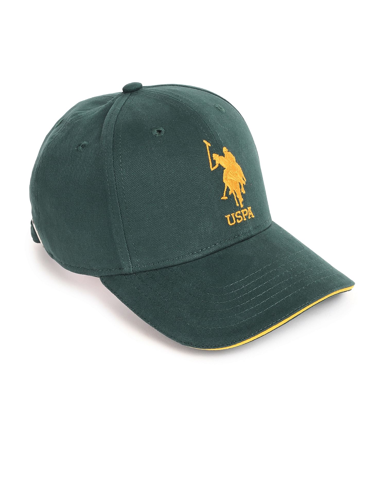 Contrast Logo Cotton Cap