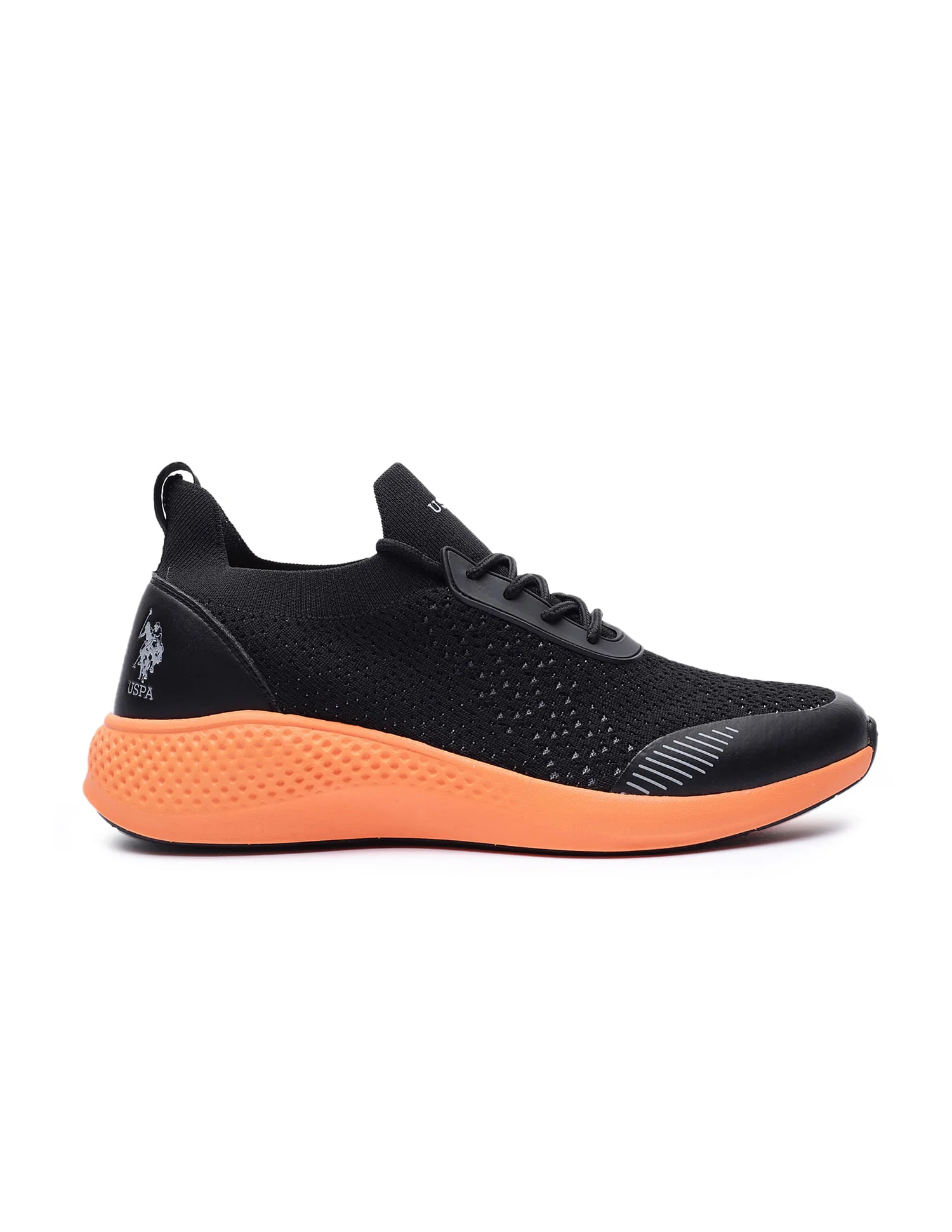 Contrast Sole Knit Castro Sneakers - Image 3