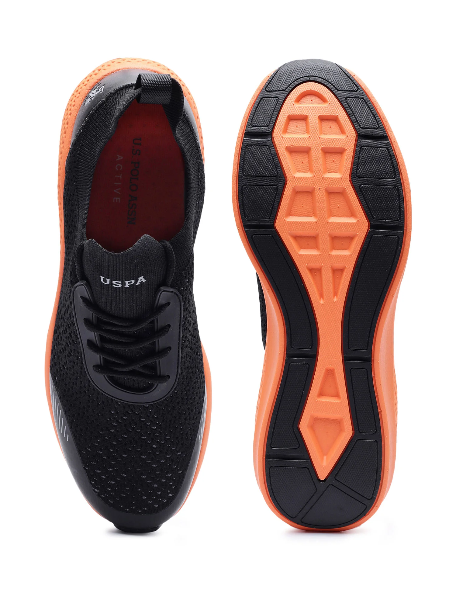 Contrast Sole Knit Castro Sneakers - Image 4