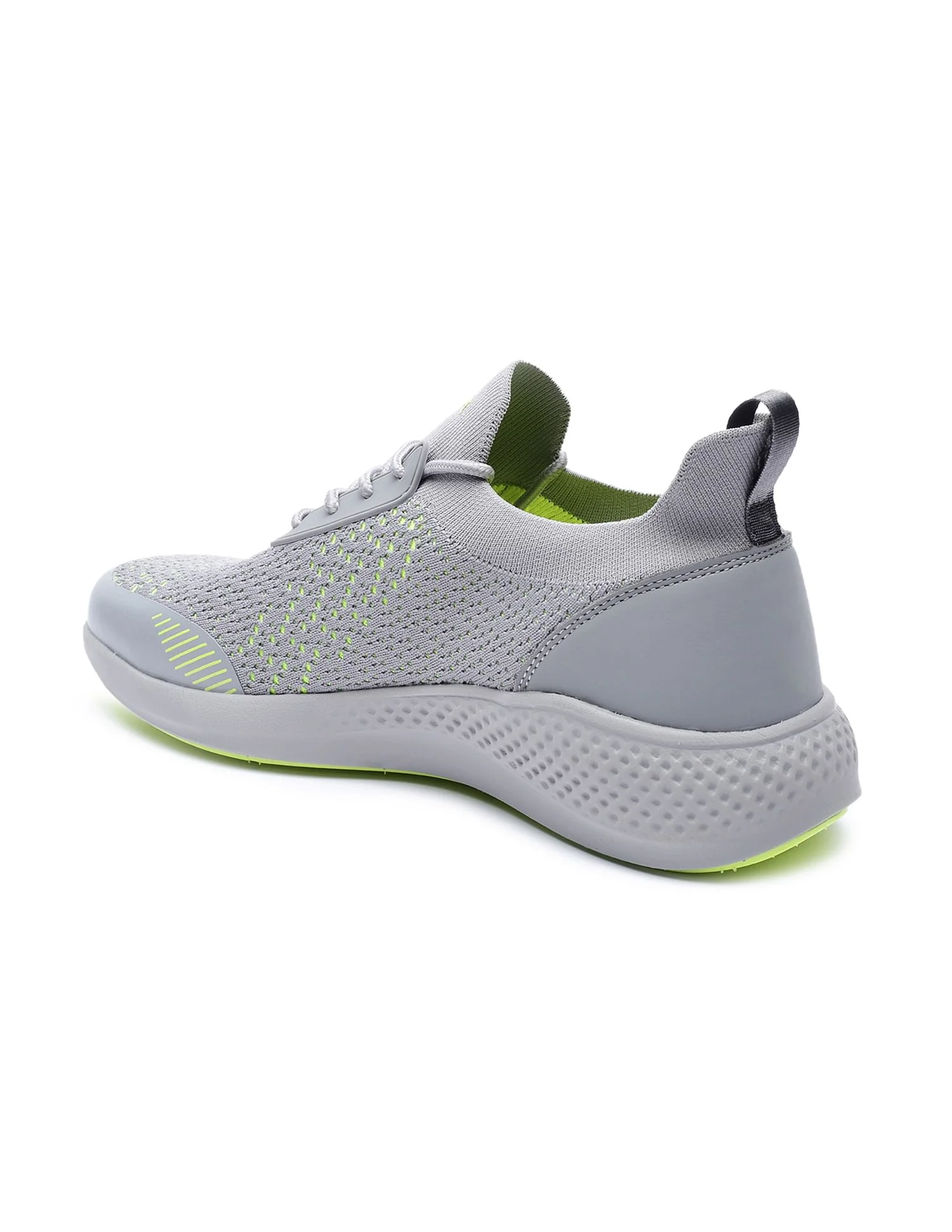 Men Contrast Sole Knit Castro Sneakers - Image 2