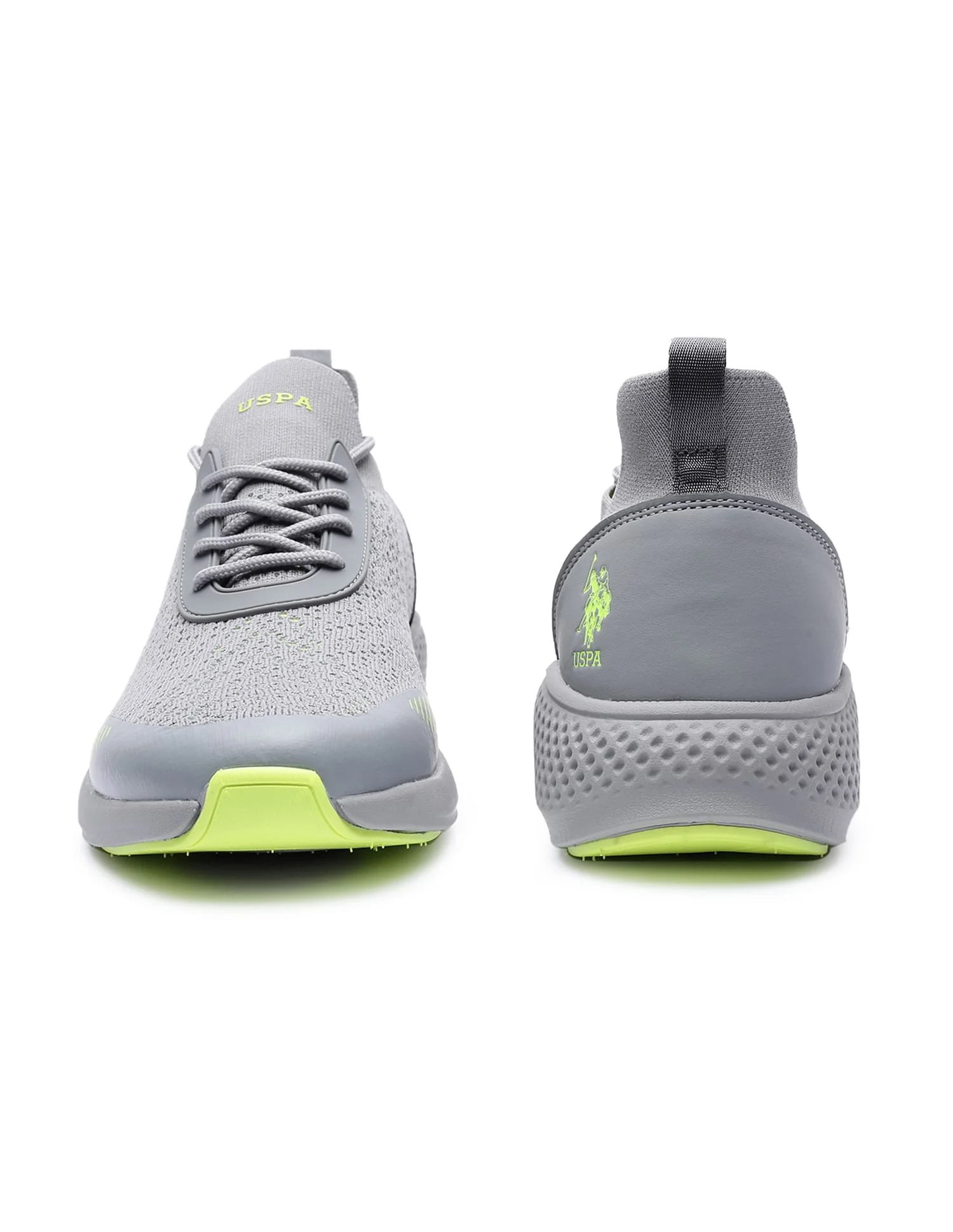 Men Contrast Sole Knit Castro Sneakers - Image 5