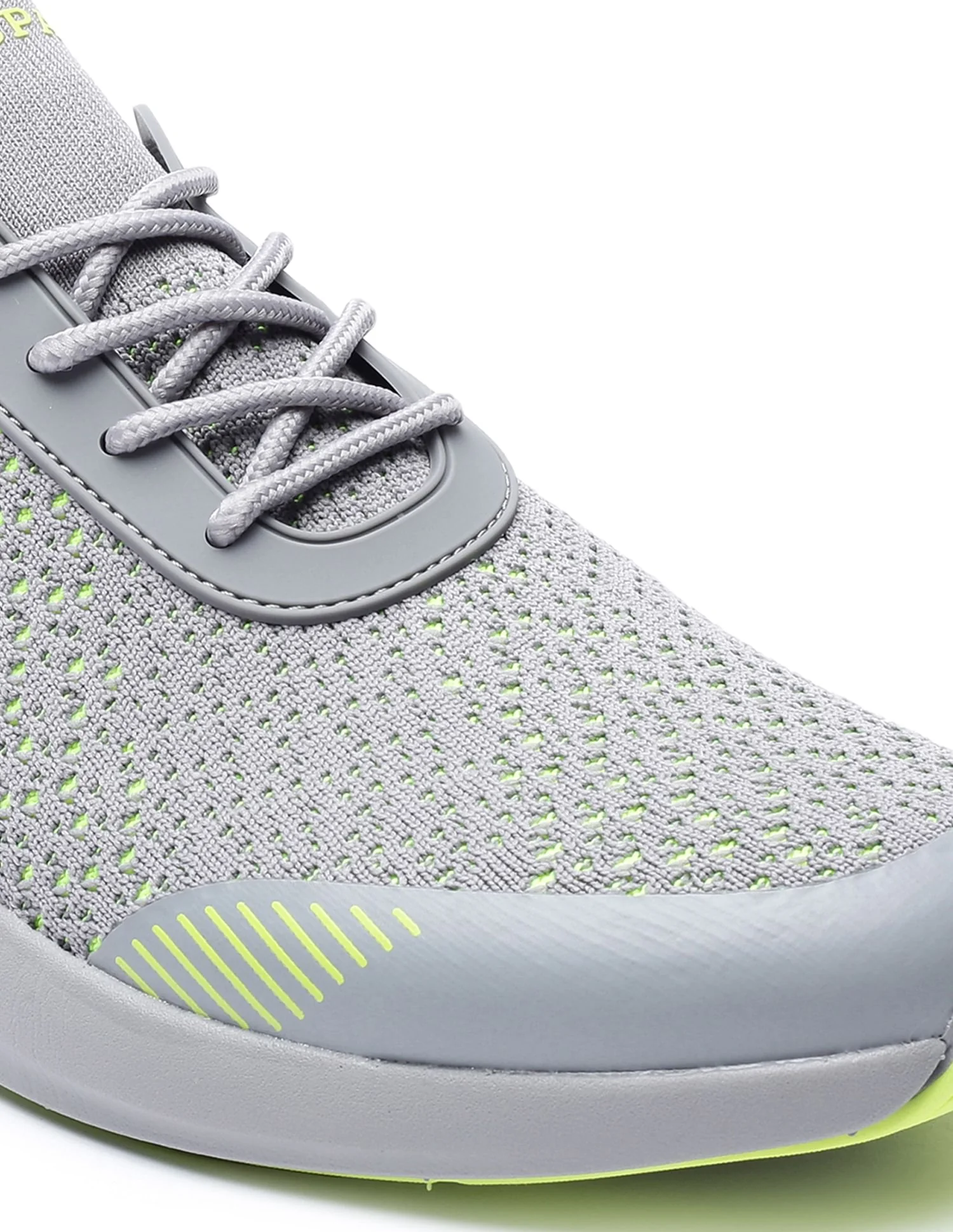 Men Contrast Sole Knit Castro Sneakers - Image 6
