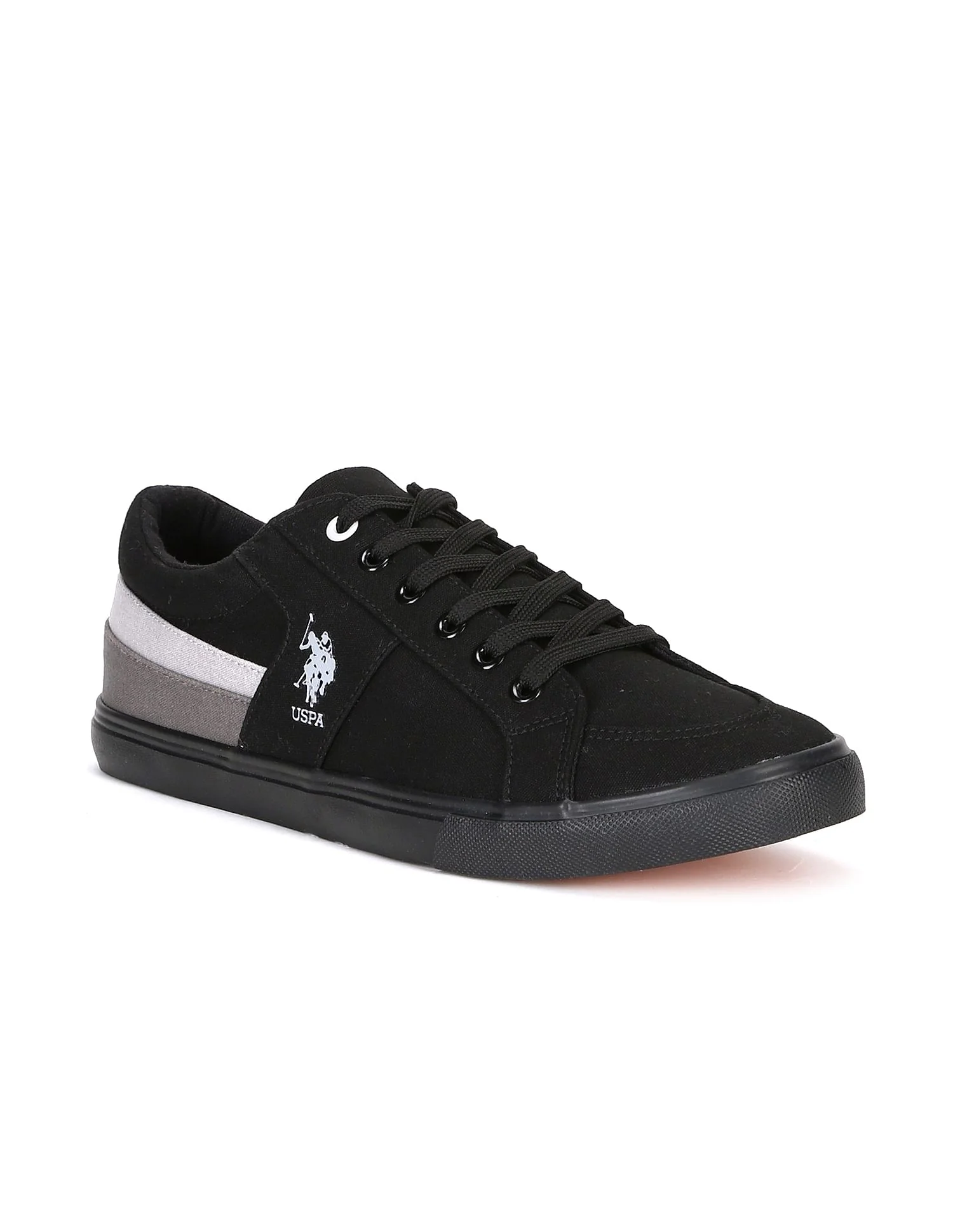 Men Contrast Stripe Canvas Clarkin Sneakers - Image 2