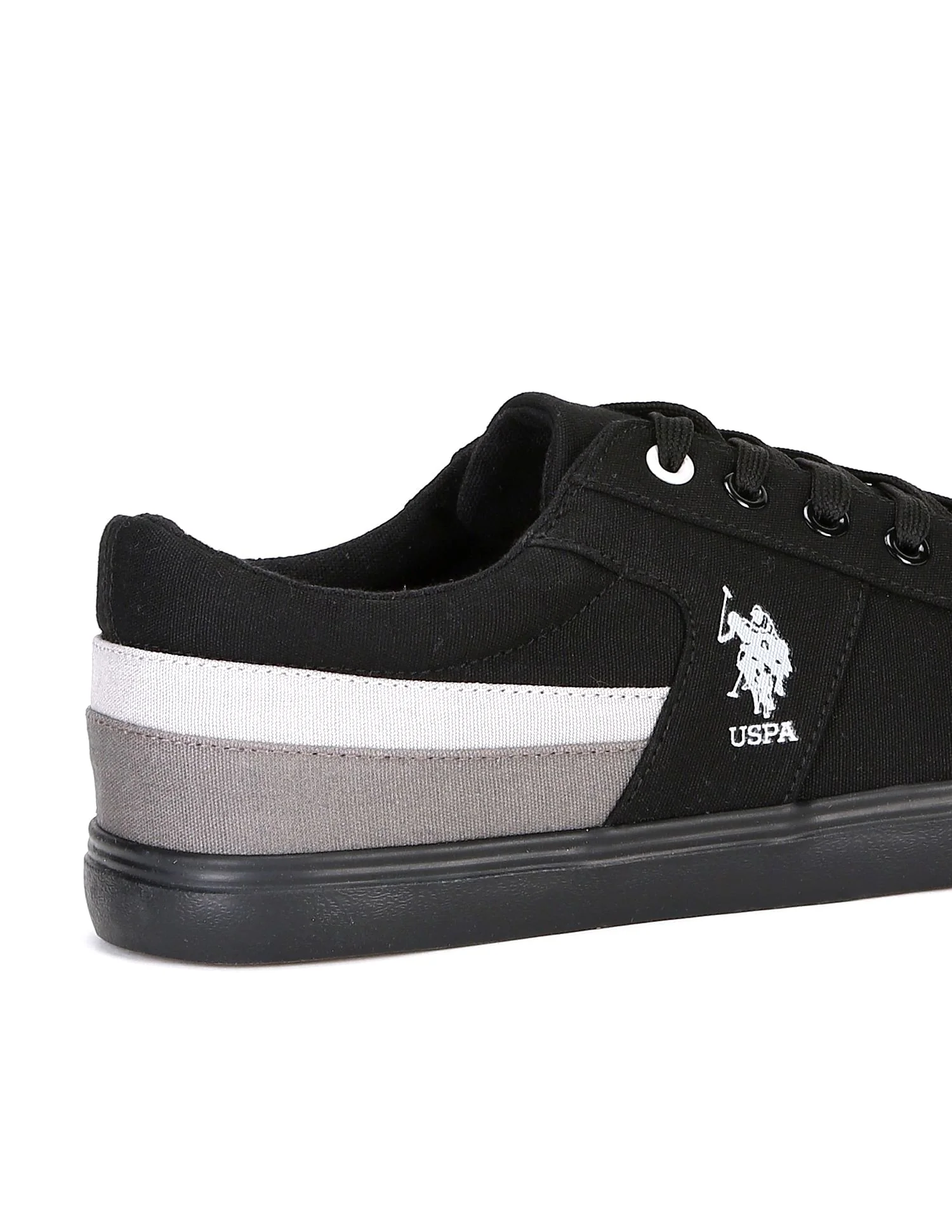 Men Contrast Stripe Canvas Clarkin Sneakers - Image 8