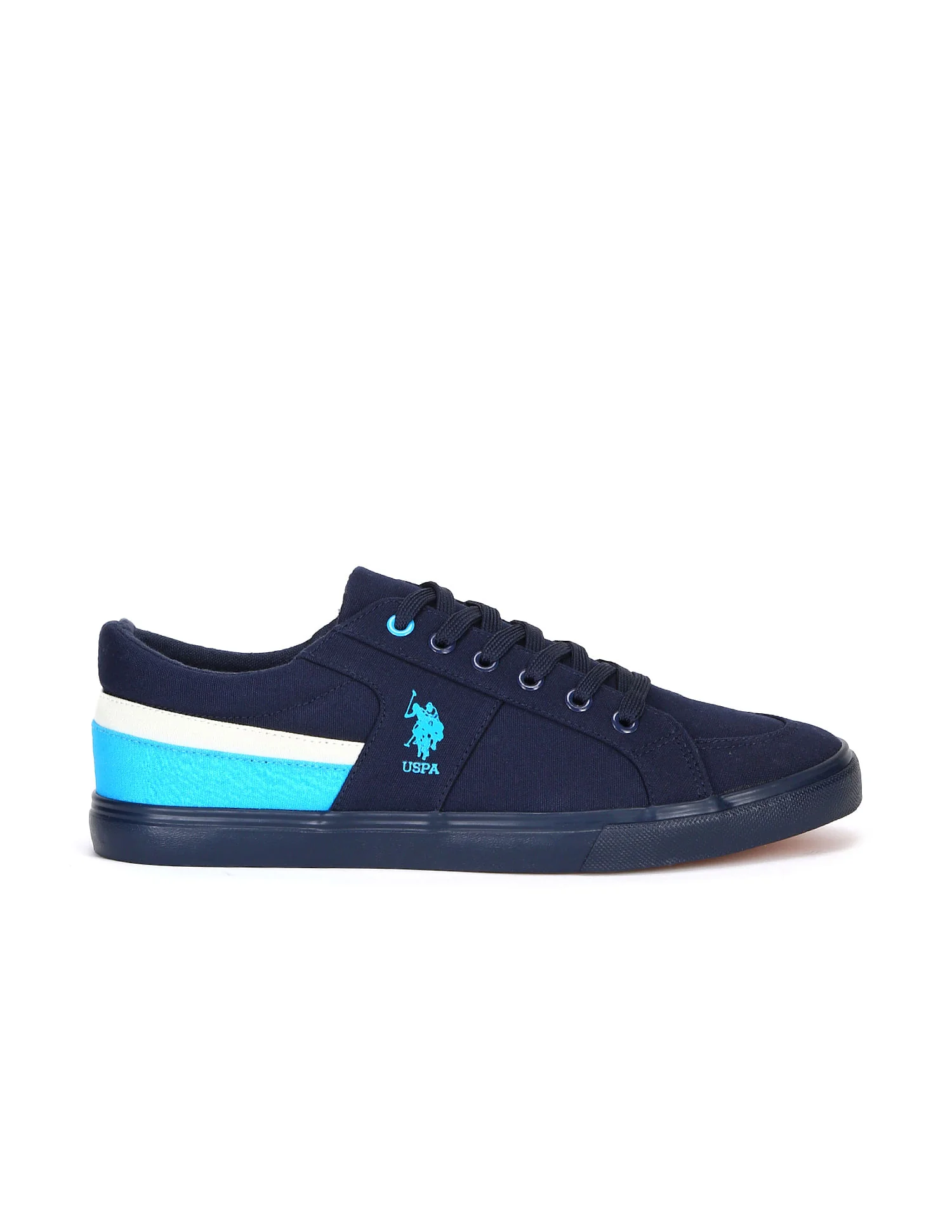 Contrast Stripe Canvas Clarkin Sneakers - Image 4
