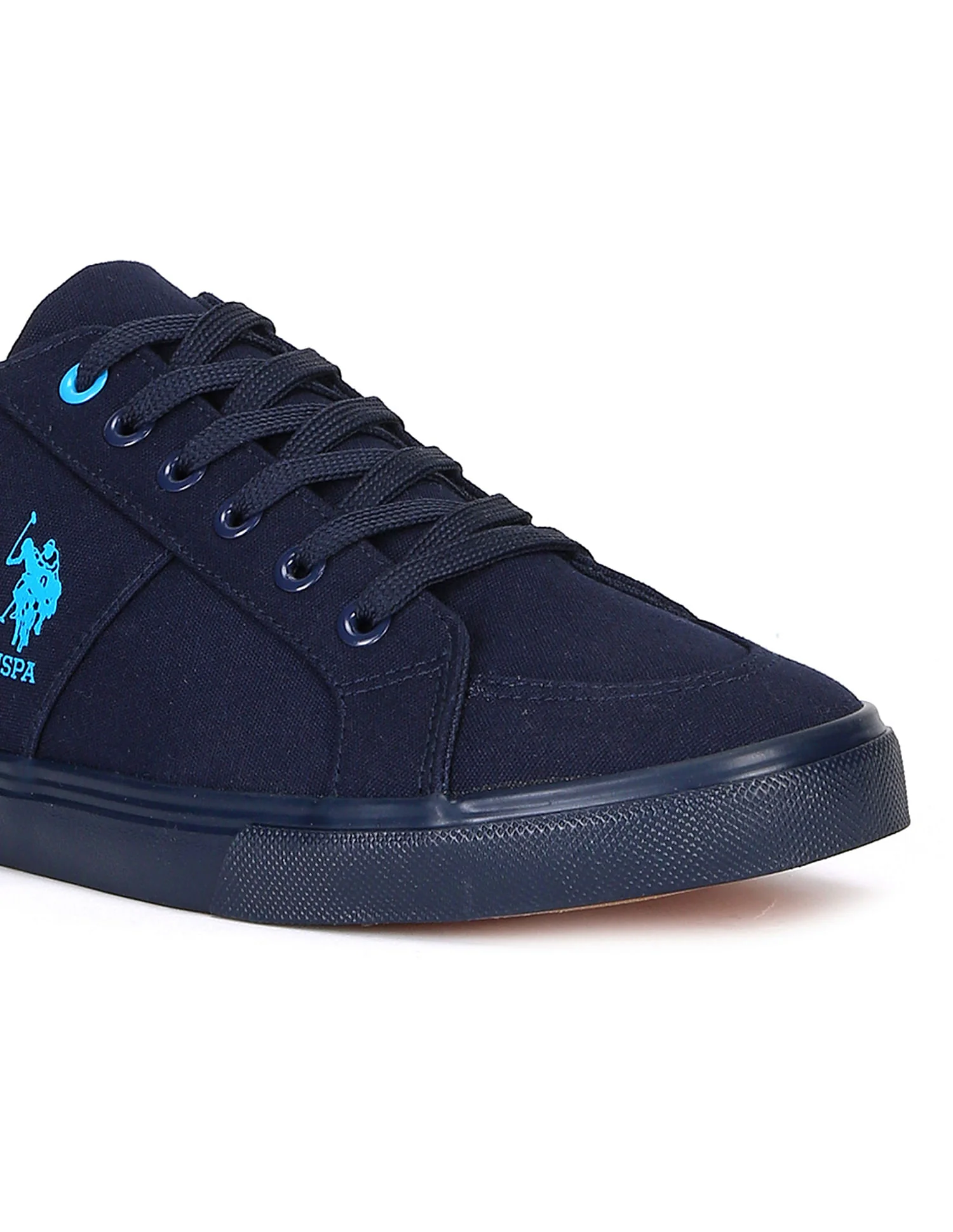 Contrast Stripe Canvas Clarkin Sneakers - Image 6