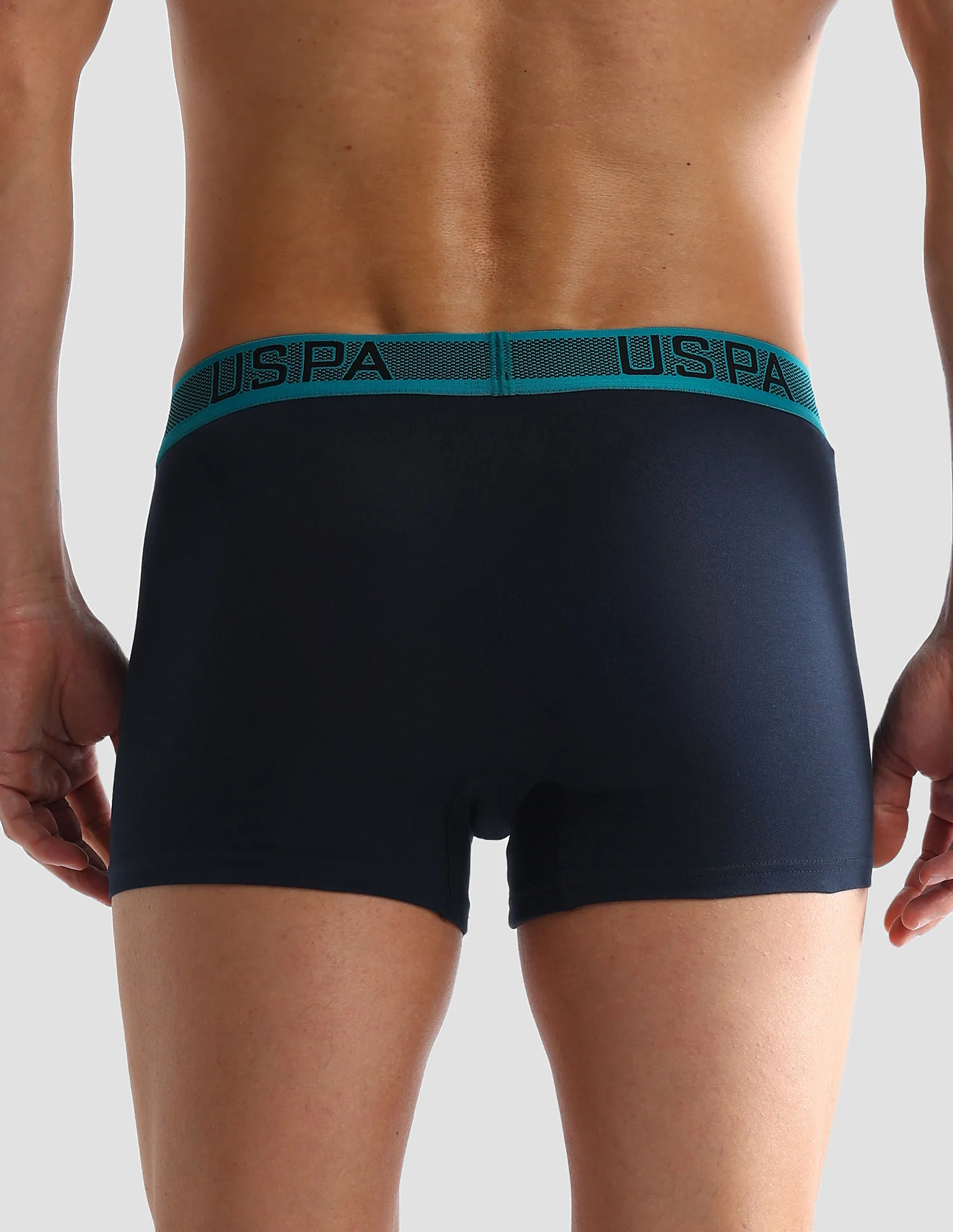Contrast Waist Cotton Stretch OET04 Trunks - Pack Of 1 - Image 5