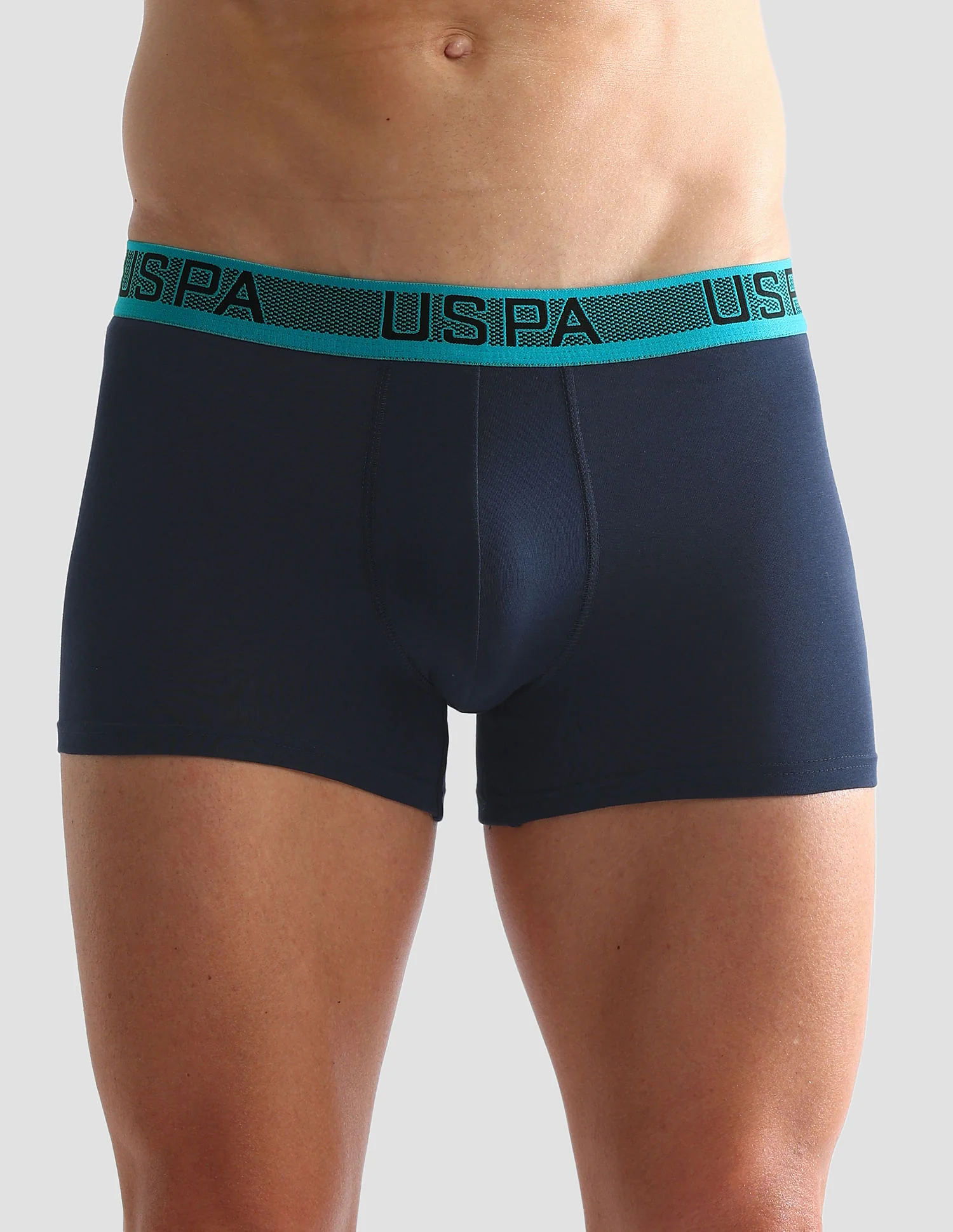 Contrast Waist Cotton Stretch OET04 Trunks - Pack Of 1 - Image 6