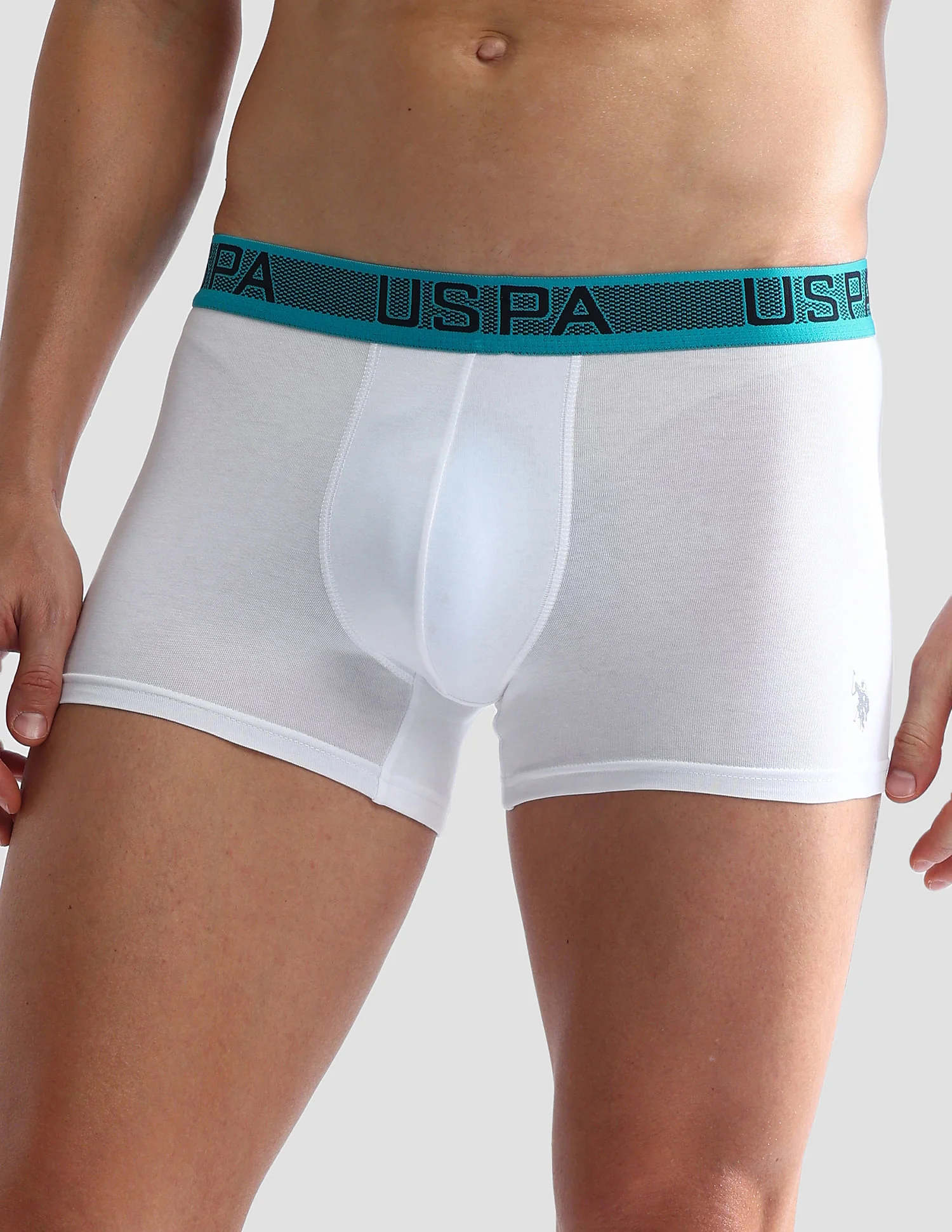 Contrast Waist Cotton Stretch OET04 Trunks - Pack Of 1 - Image 4
