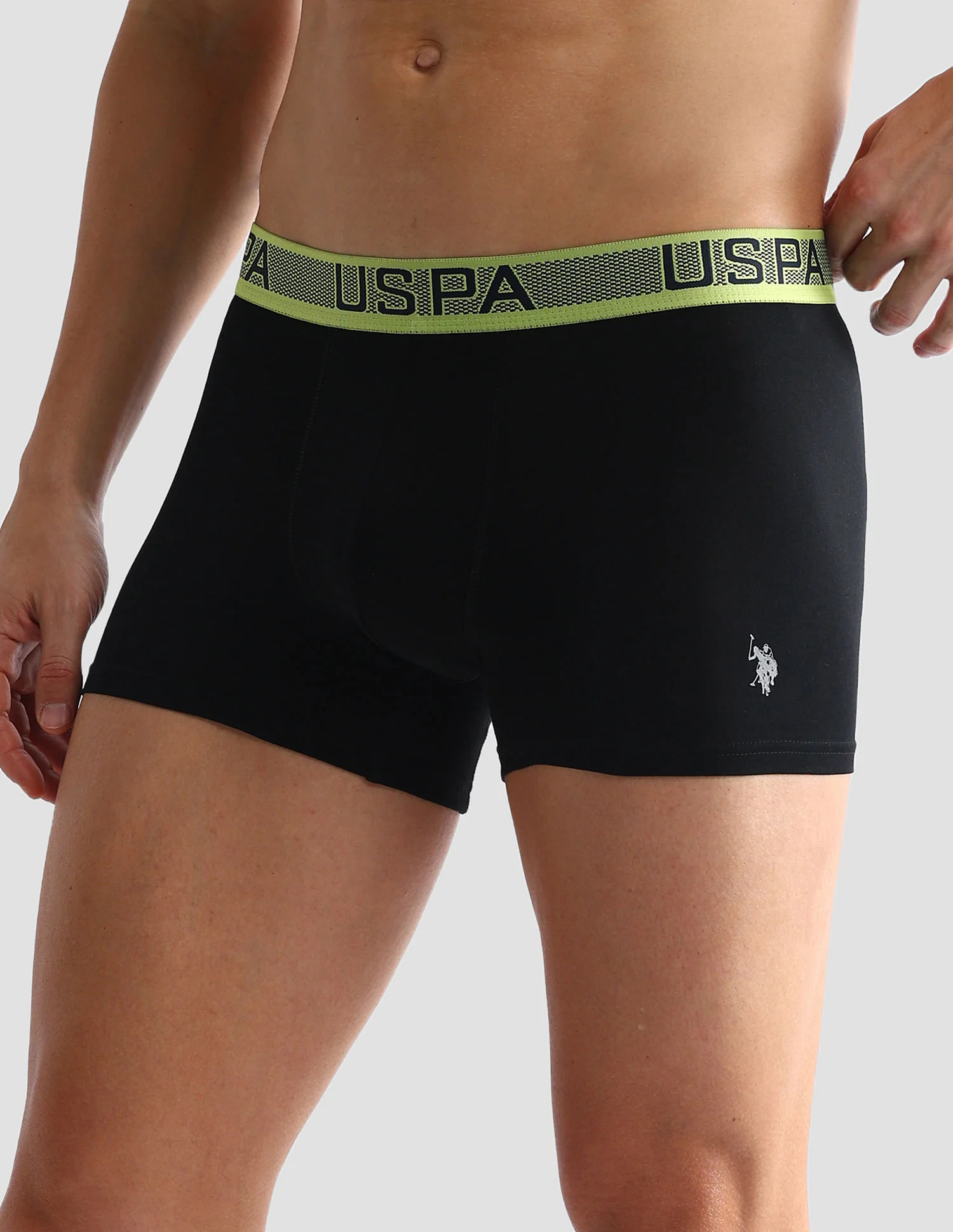 Contrast Waist Cotton Stretch OET04 Trunks - Pack Of 1 - Image 4