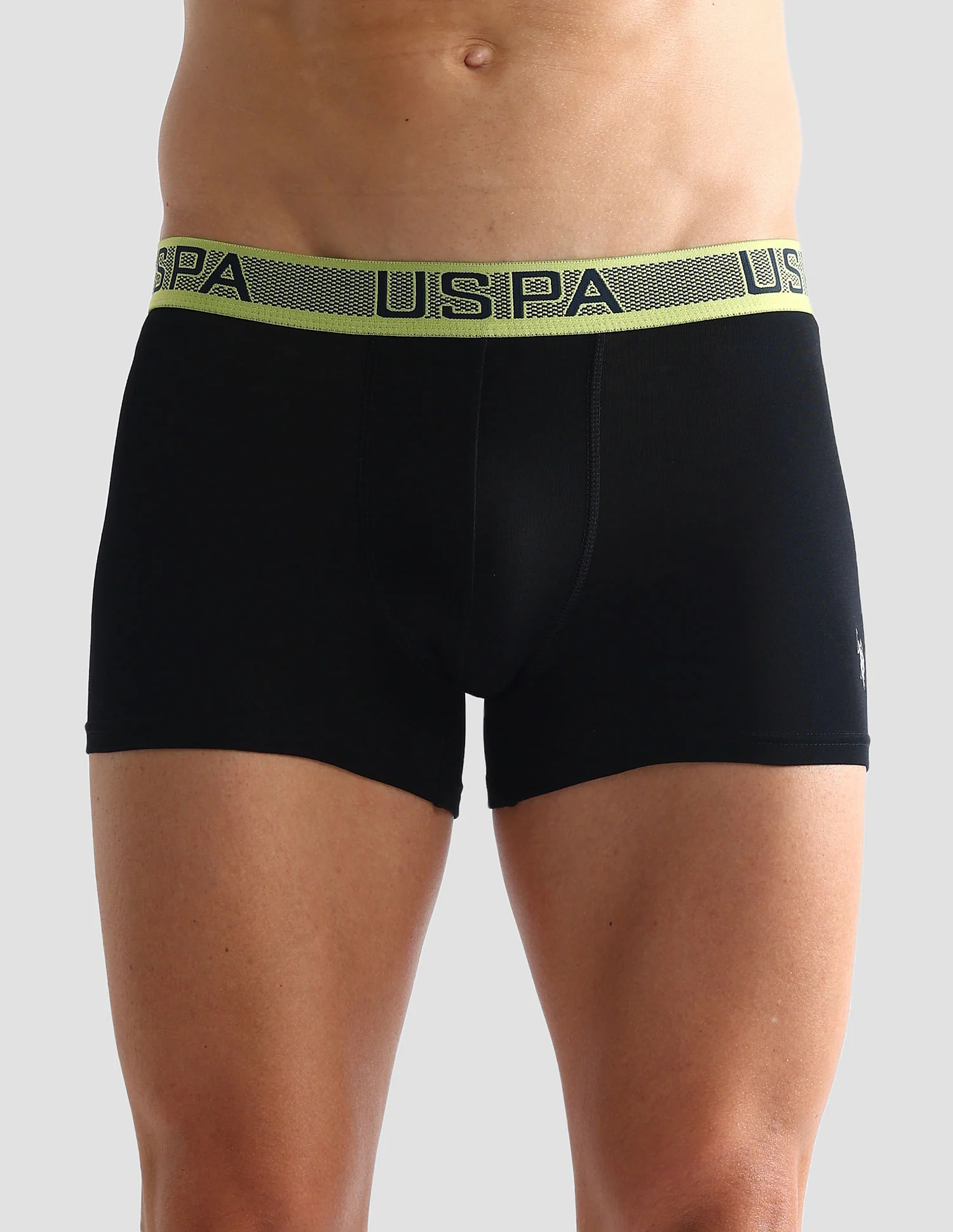 Contrast Waist Cotton Stretch OET04 Trunks - Pack Of 1 - Image 6
