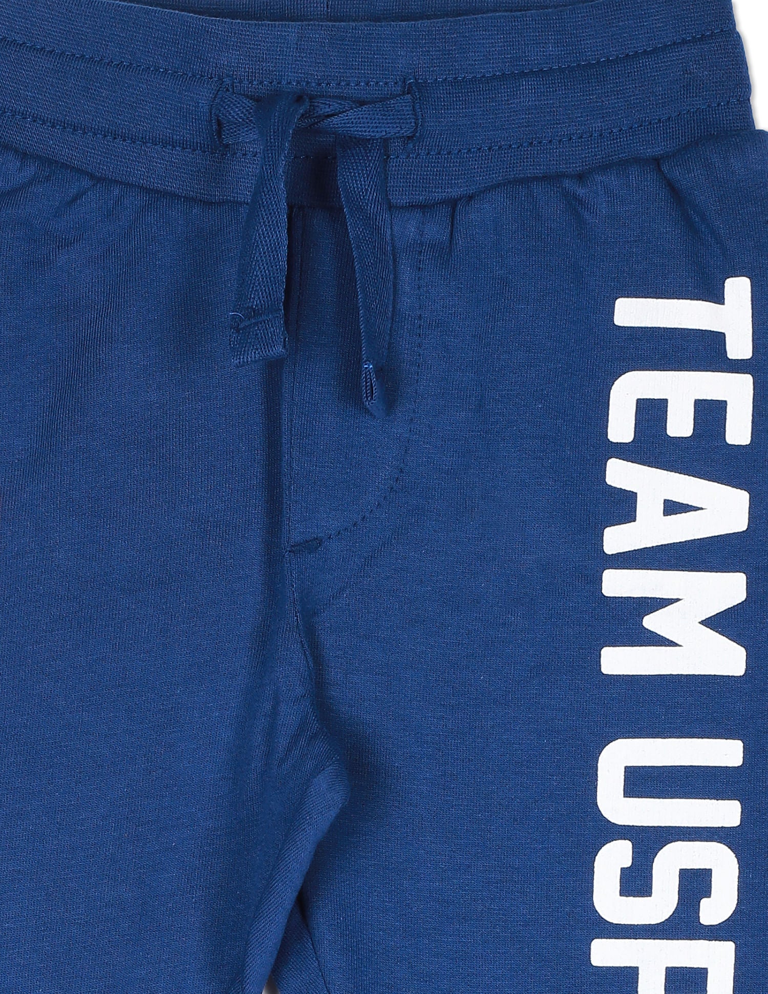 Cotton Brand Print Joggers - Image 3