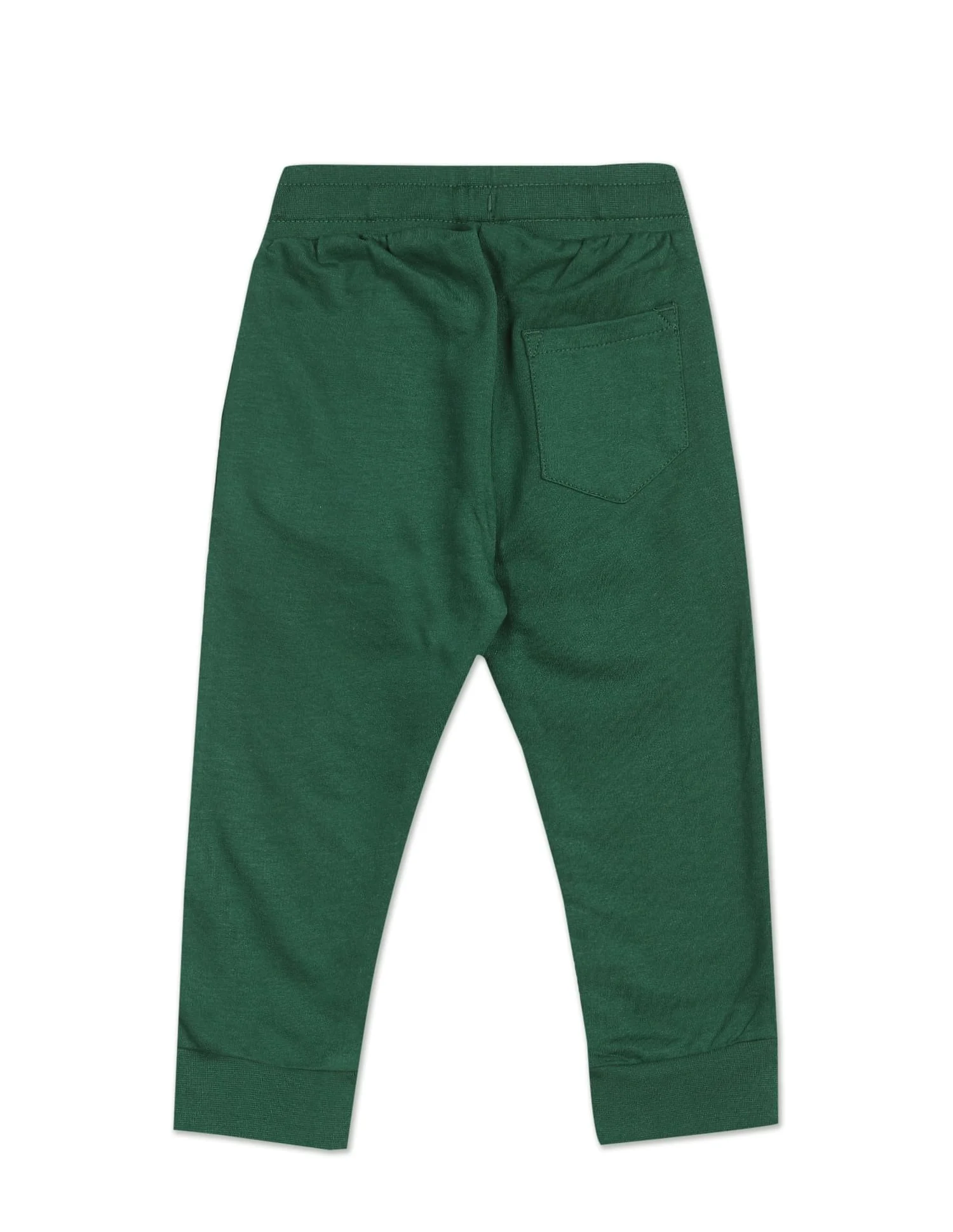 Cotton Brand Print Joggers - Image 2