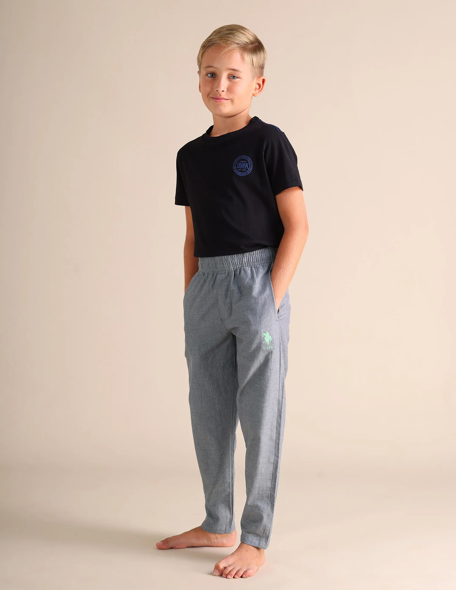 Cotton Chambray LKP01 Lounge Pants - Pack Of 1 - Image 3