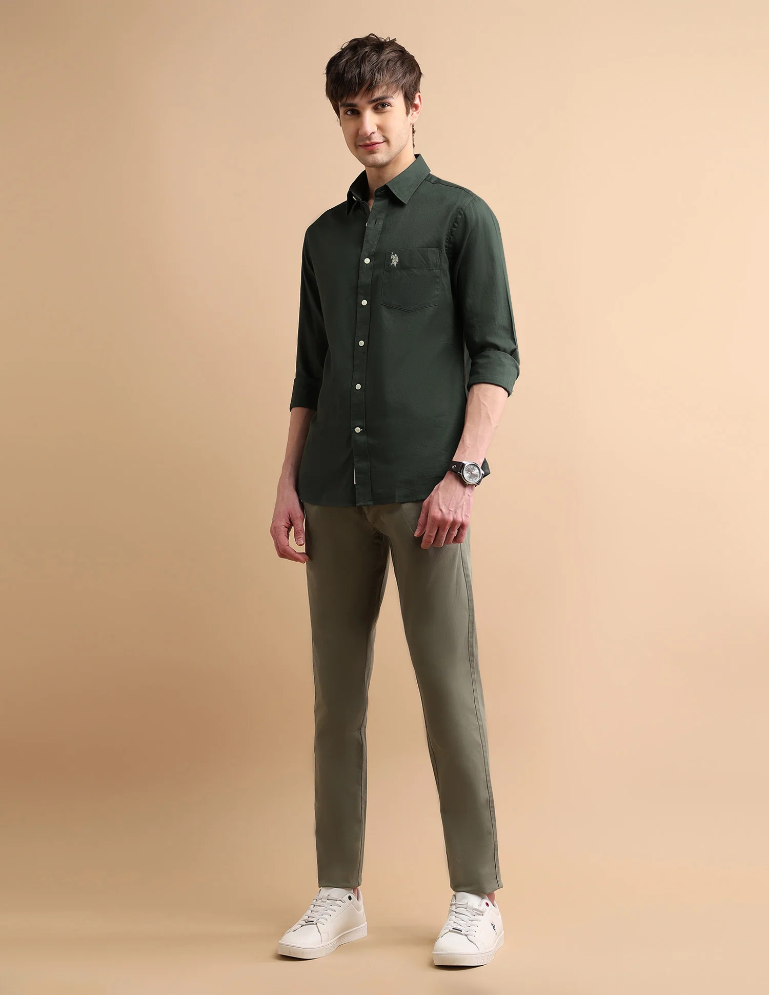 Cotton Dobby Shirt - Image 3