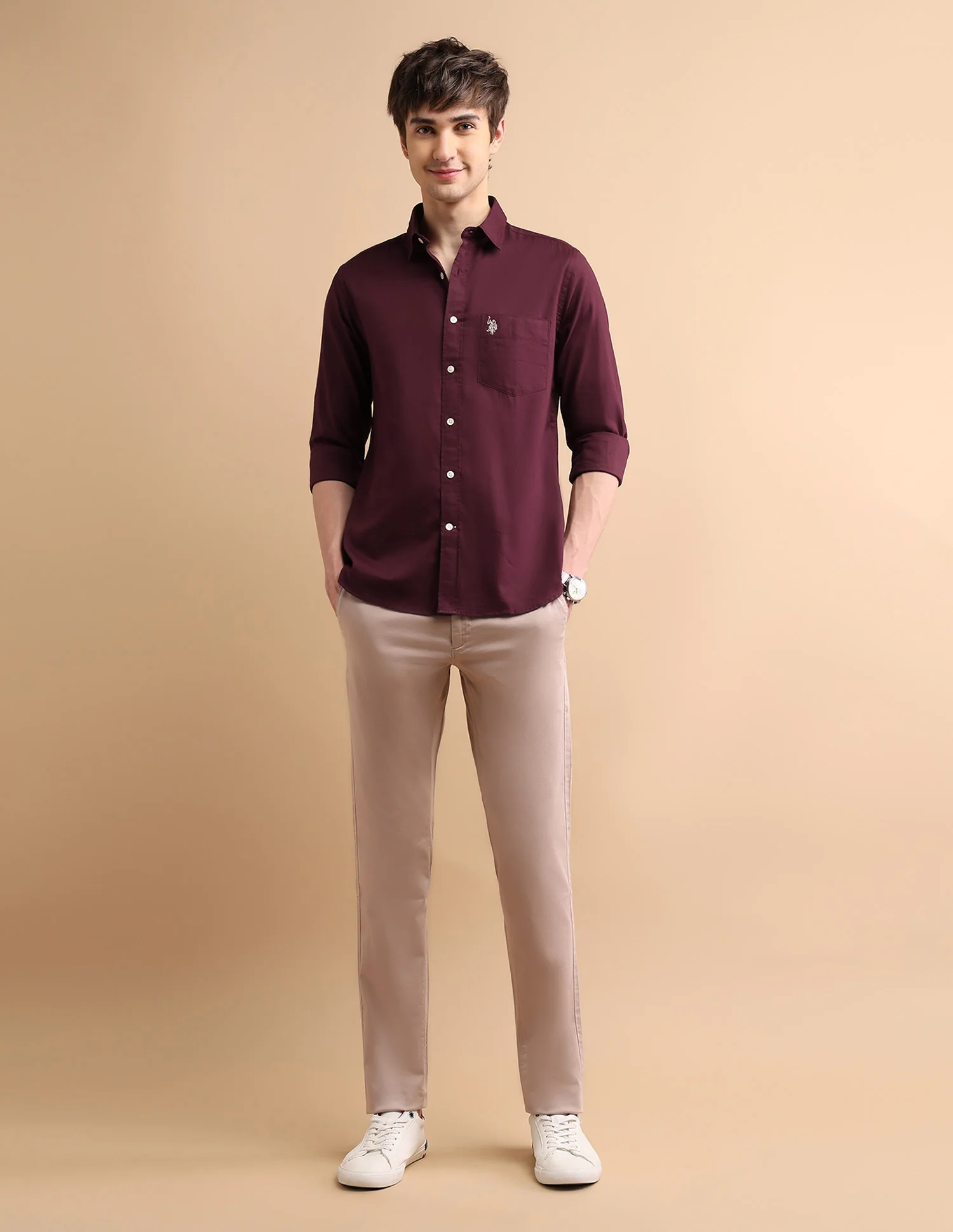Cotton Dobby Shirt - Image 3