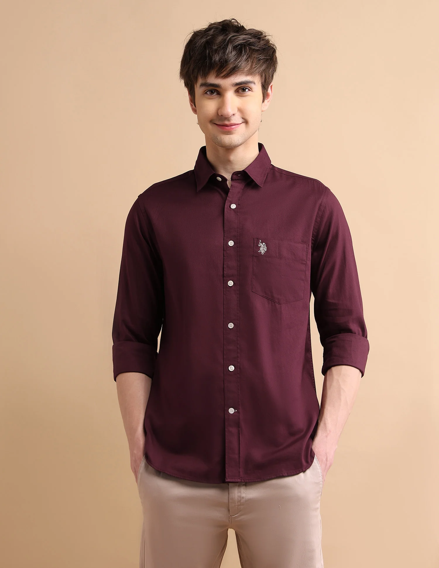 Cotton Dobby Shirt - Image 6