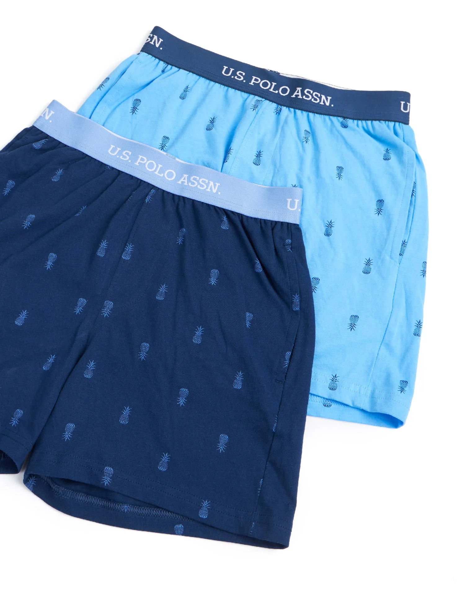 Pineapple Print EKX01 Lounge Shorts - Pack Of 2 - Image 2