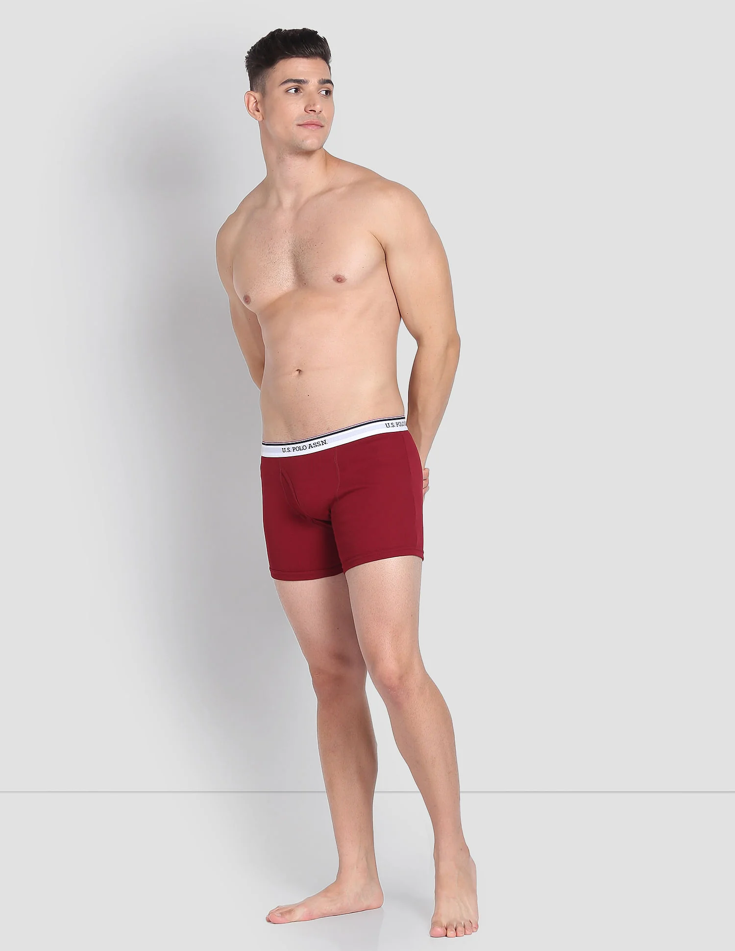 Cotton Mid Rise 1667 Trunks - Pack Of 3 - Image 4