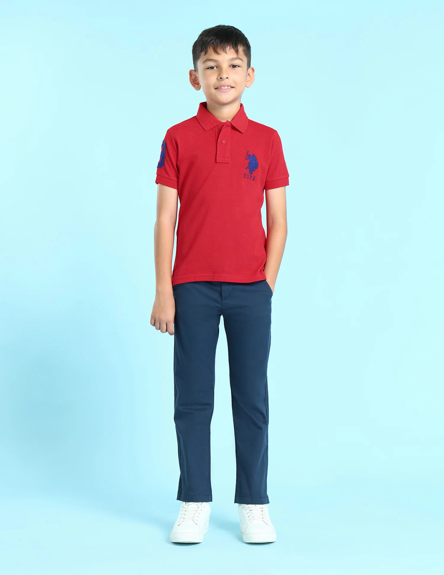Cotton Pique Polo Shirt - Image 3