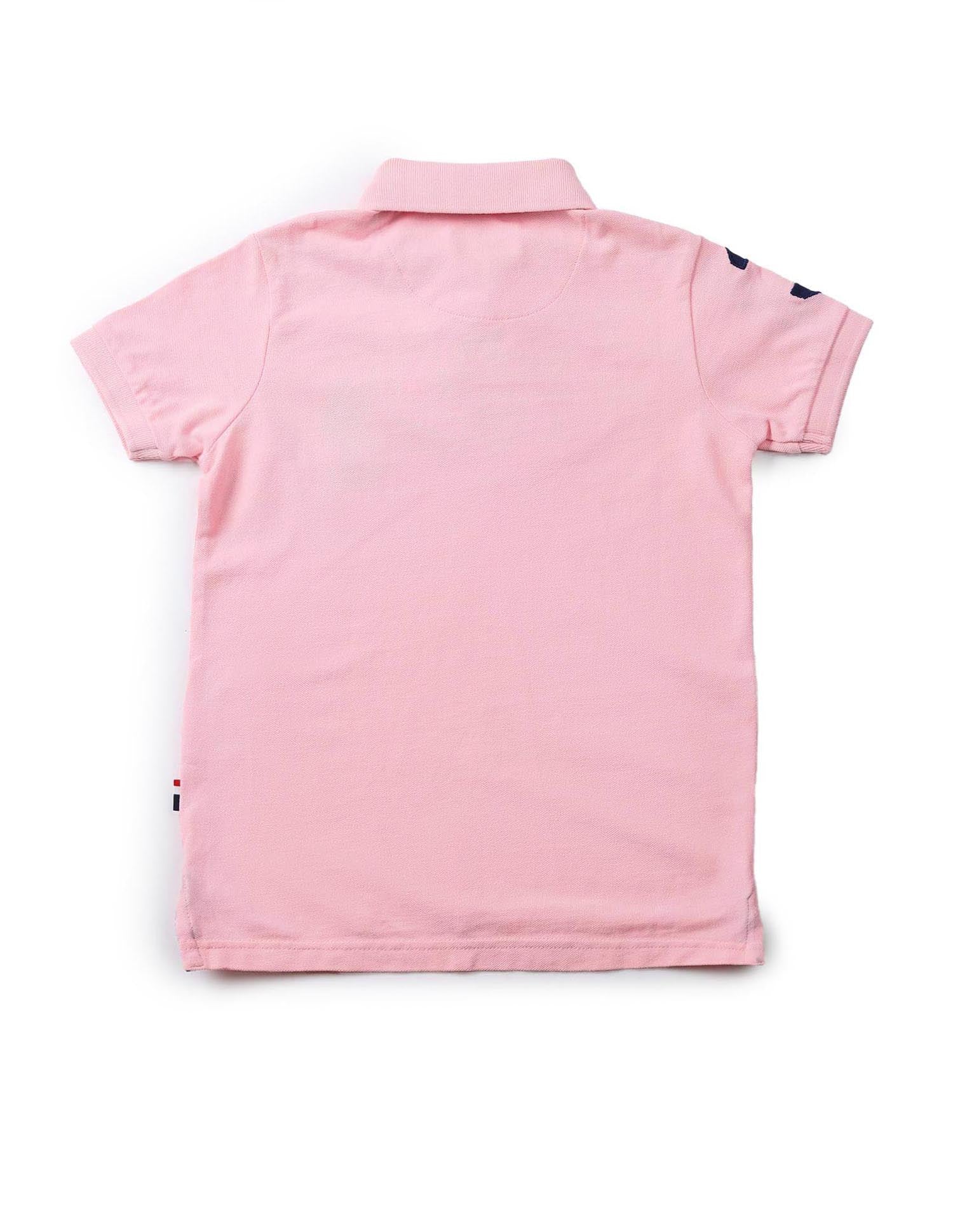 Cotton Pique Solid Polo Shirt - Image 7