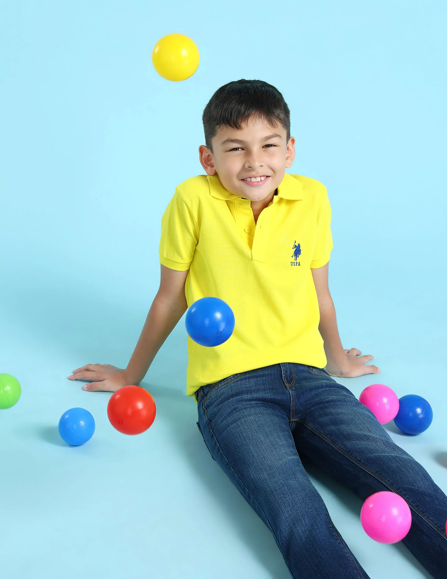 Cotton Pique Solid Polo Shirt