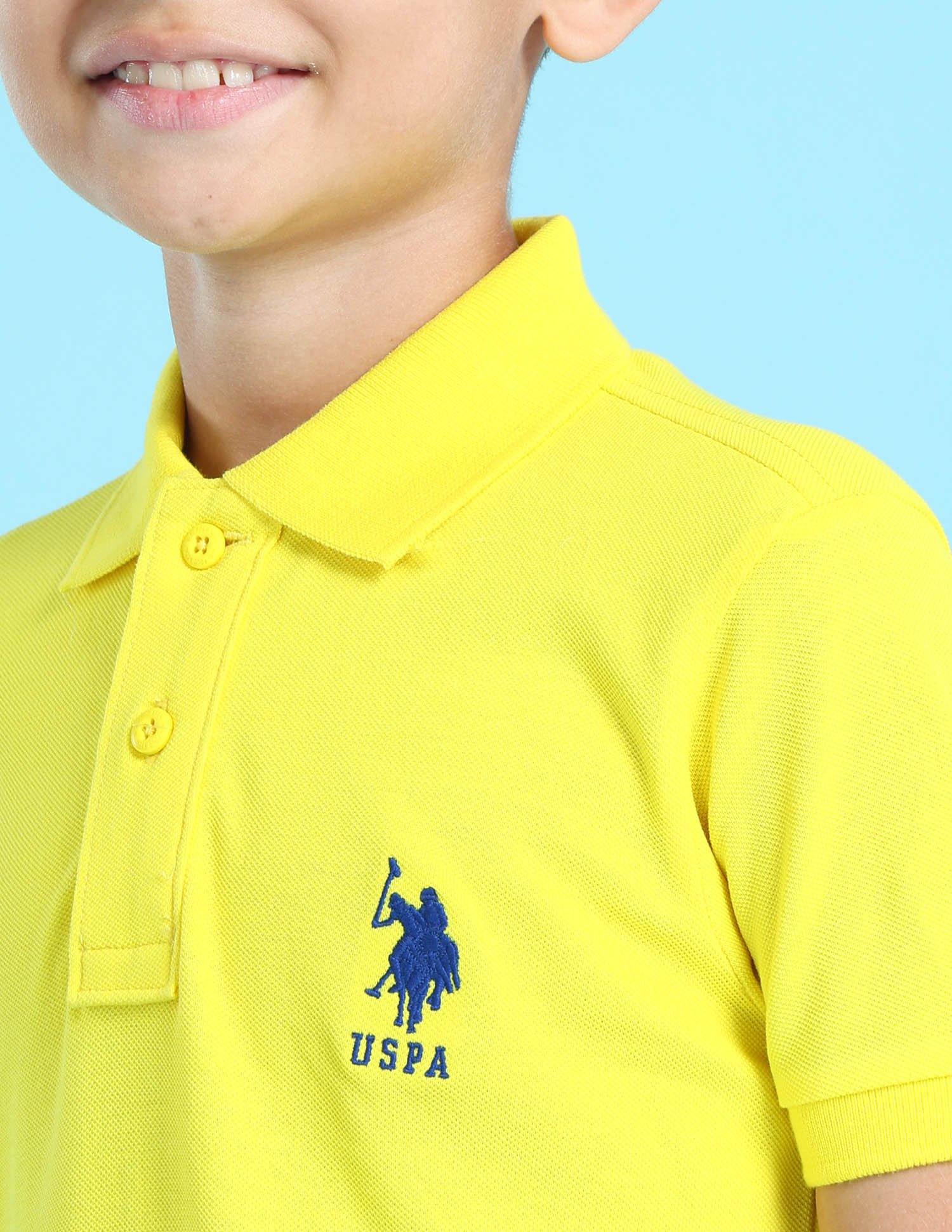 Cotton Pique Solid Polo Shirt - Image 5