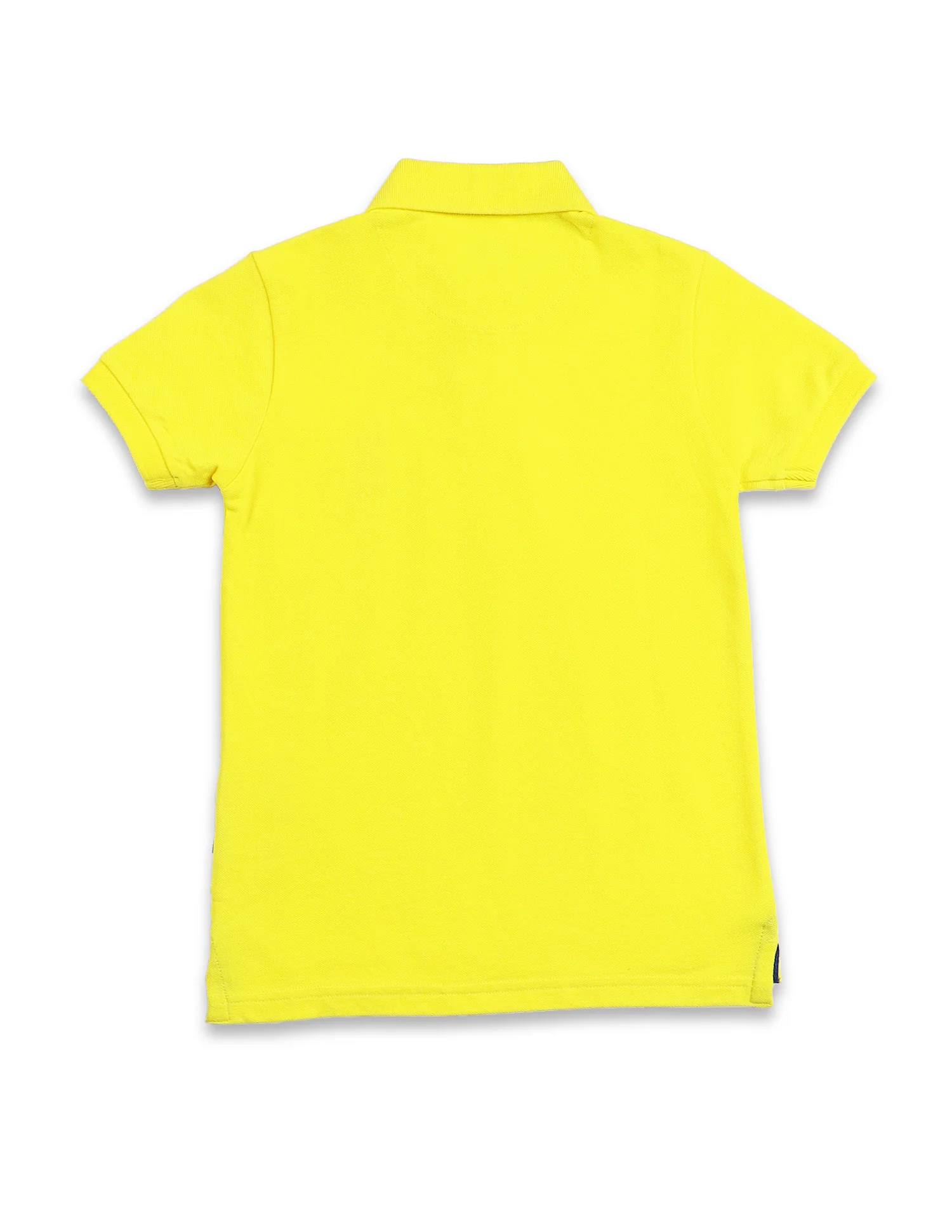 Cotton Pique Solid Polo Shirt - Image 7