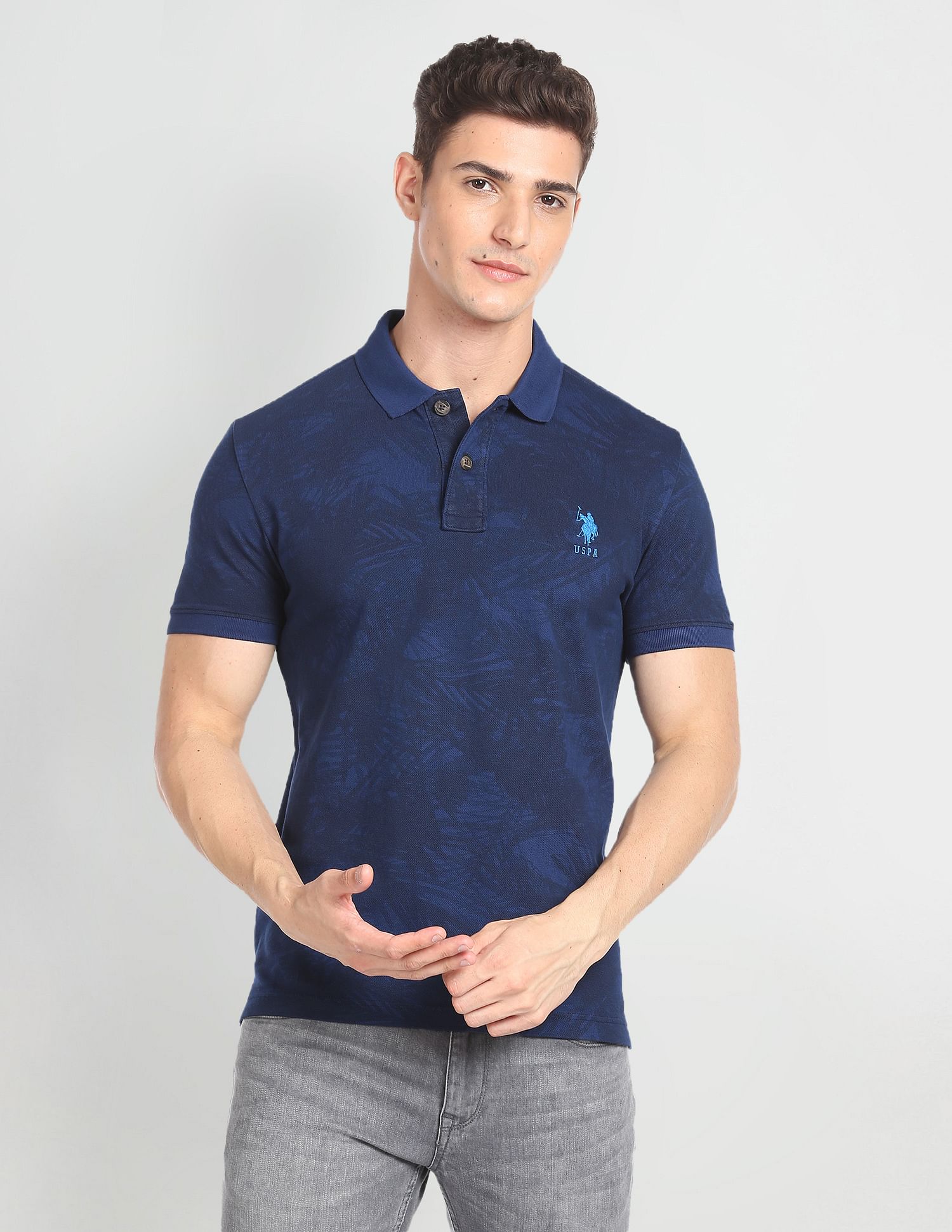 Cotton Slim Fit Polo Shirt
