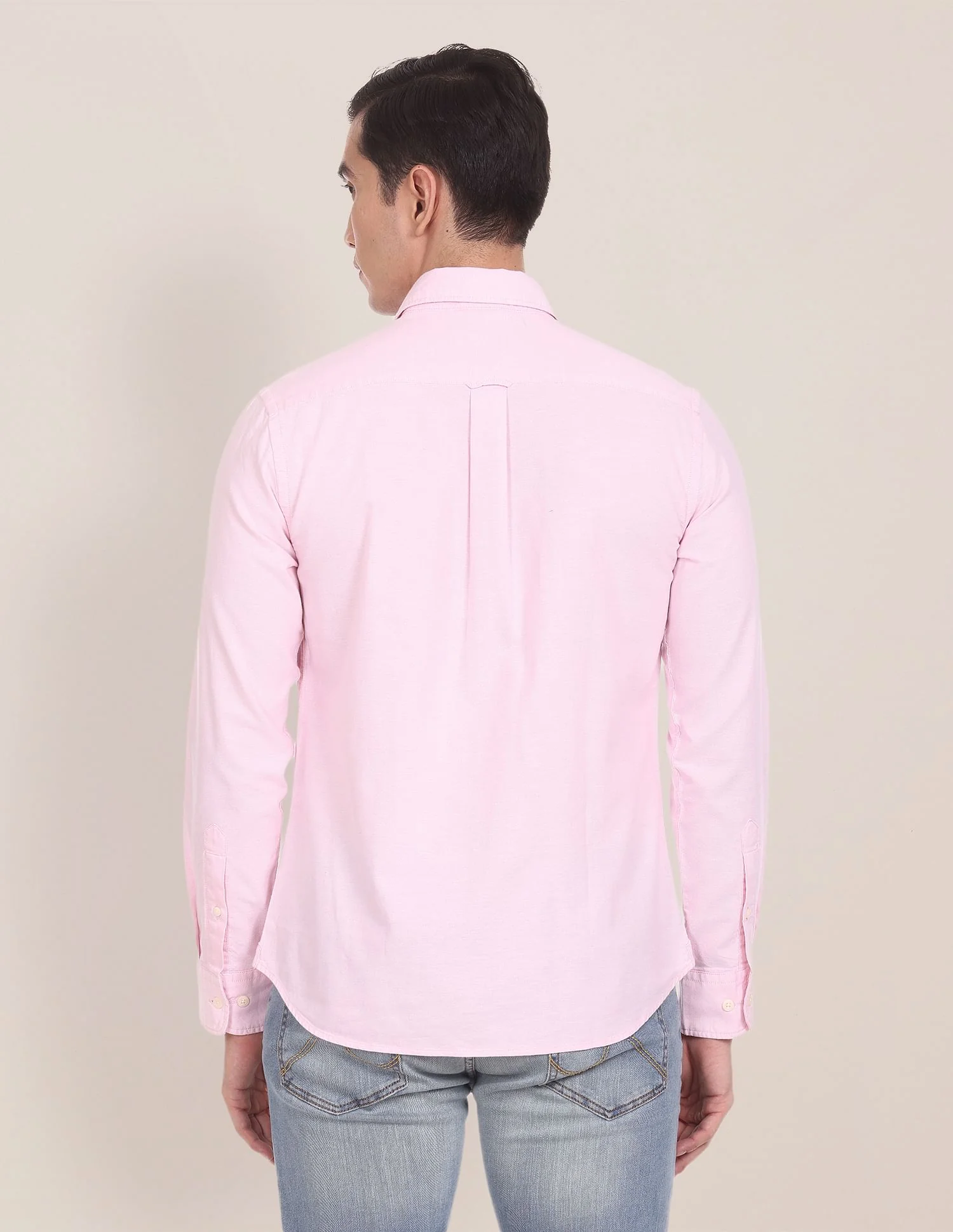 Cotton Solid Casual Shirt - Image 5