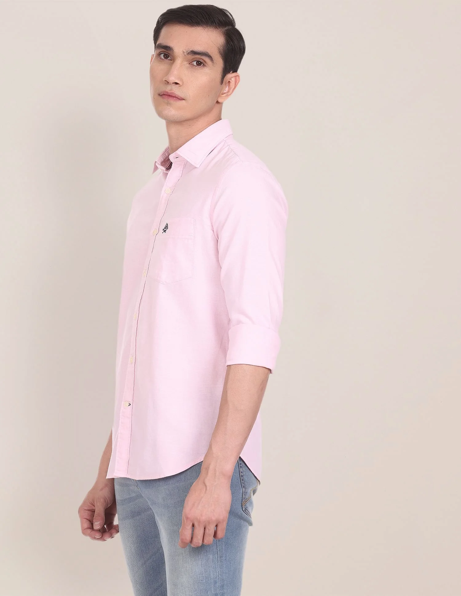 Cotton Solid Casual Shirt - Image 6