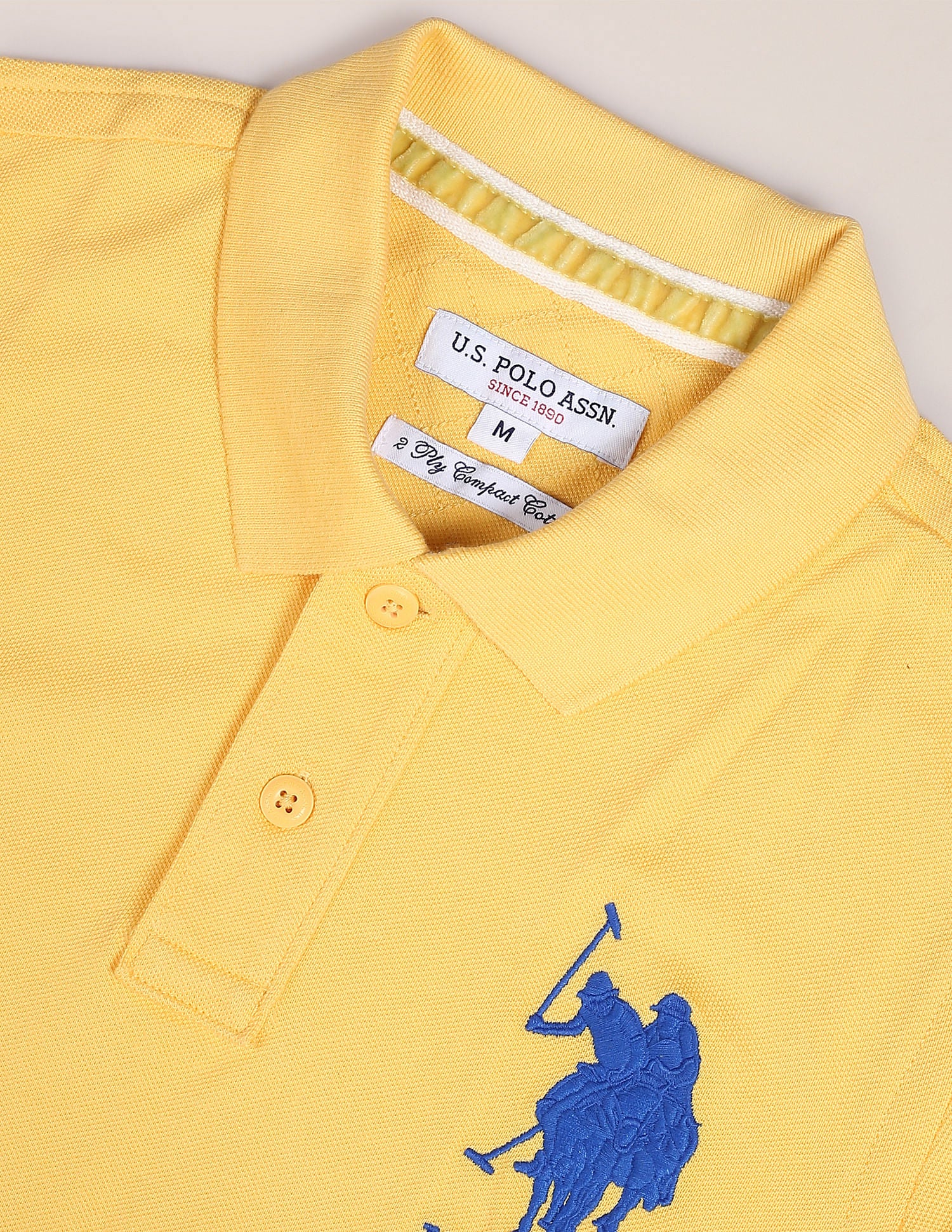 Compact Cotton Logo Polo Shirt - Image 2