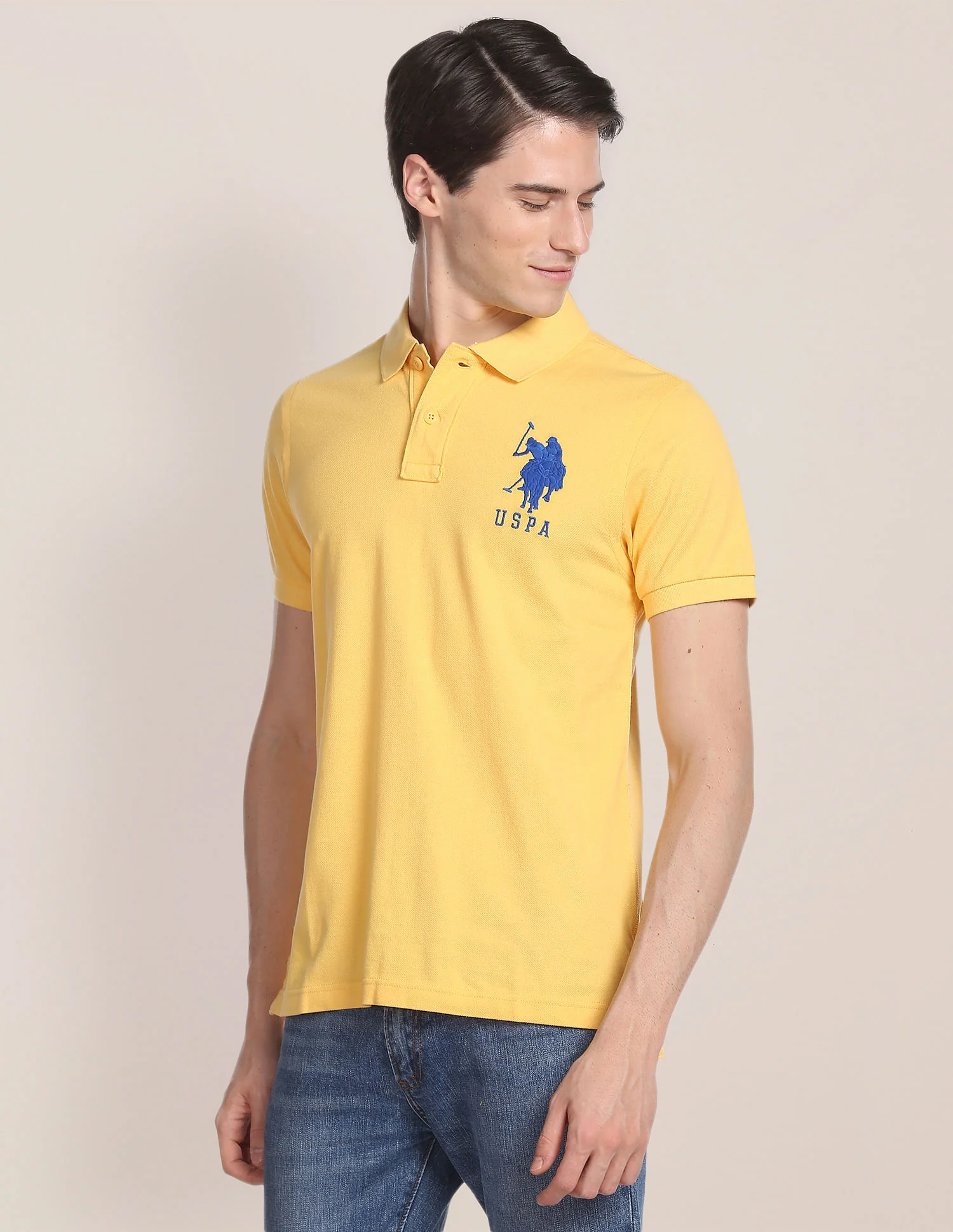 Compact Cotton Logo Polo Shirt - Image 4