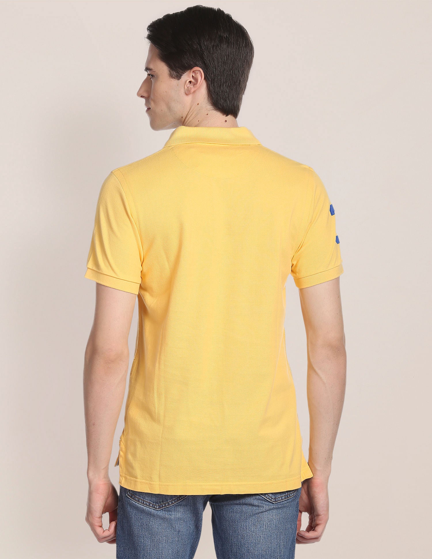 Compact Cotton Logo Polo Shirt - Image 5