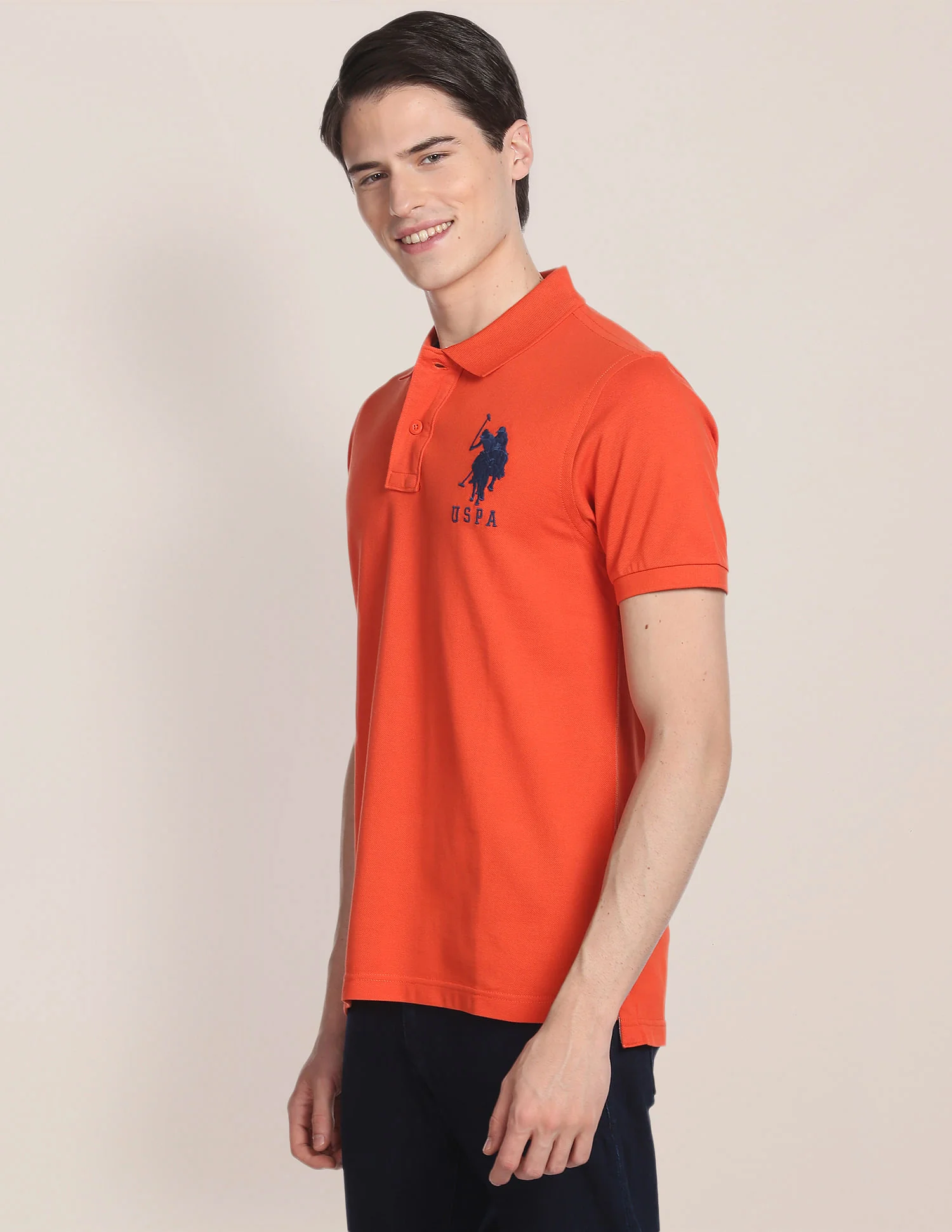 Compact Cotton Logo Polo Shirt - Image 4