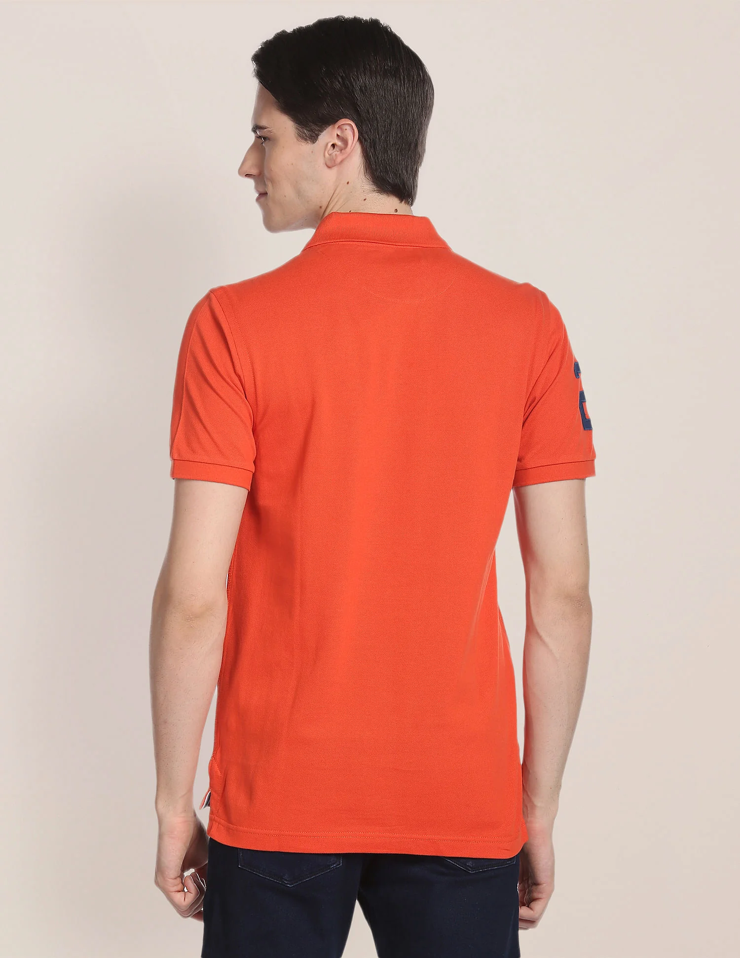 Compact Cotton Logo Polo Shirt - Image 5