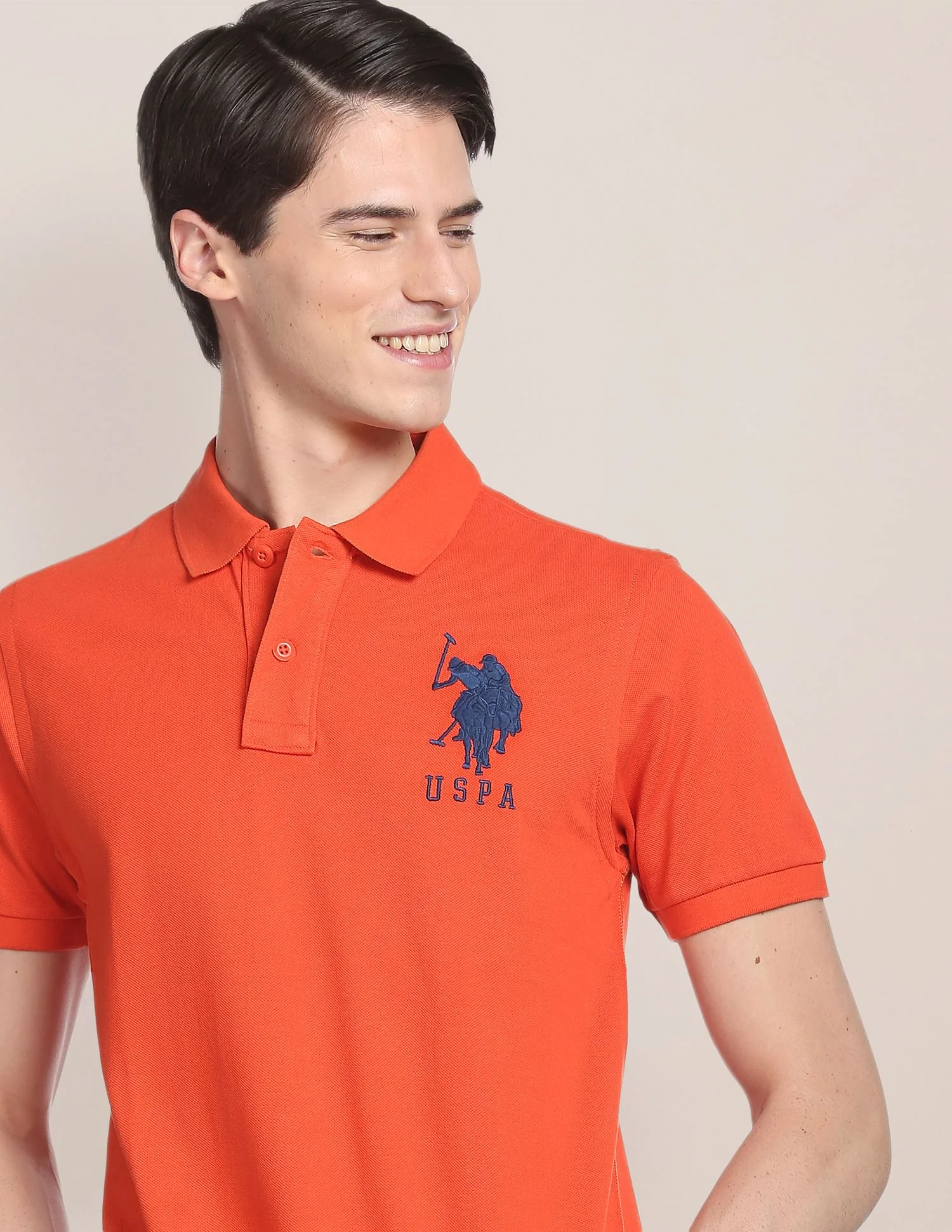 Compact Cotton Logo Polo Shirt - Image 6