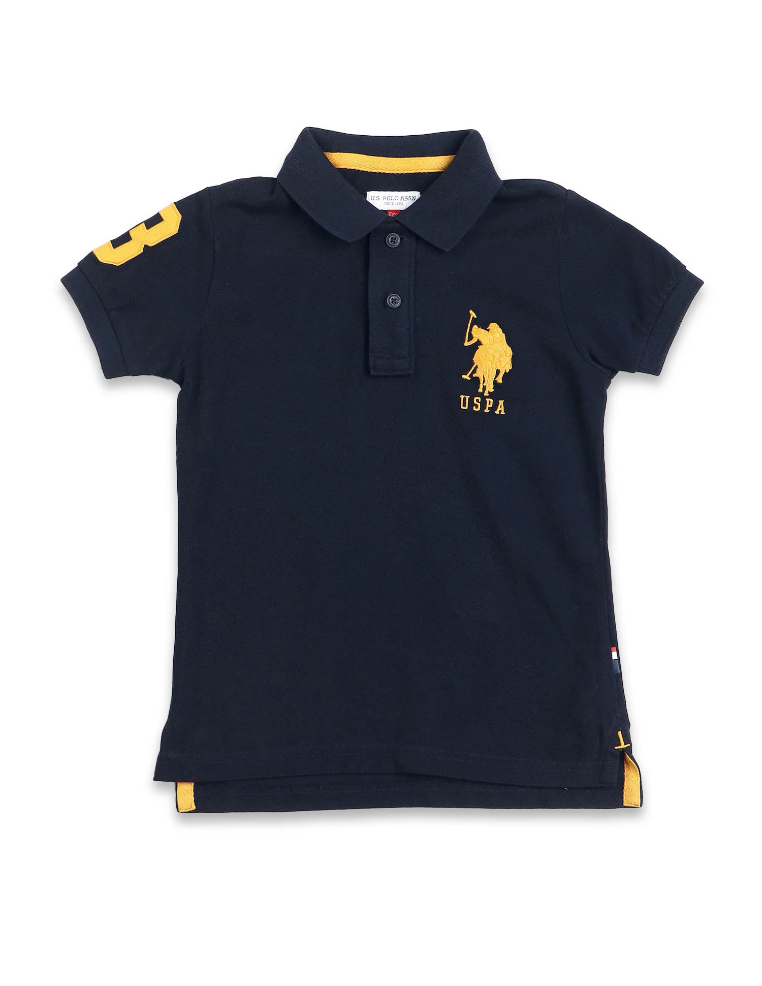 Cotton Solid Polo Shirt - Image 6